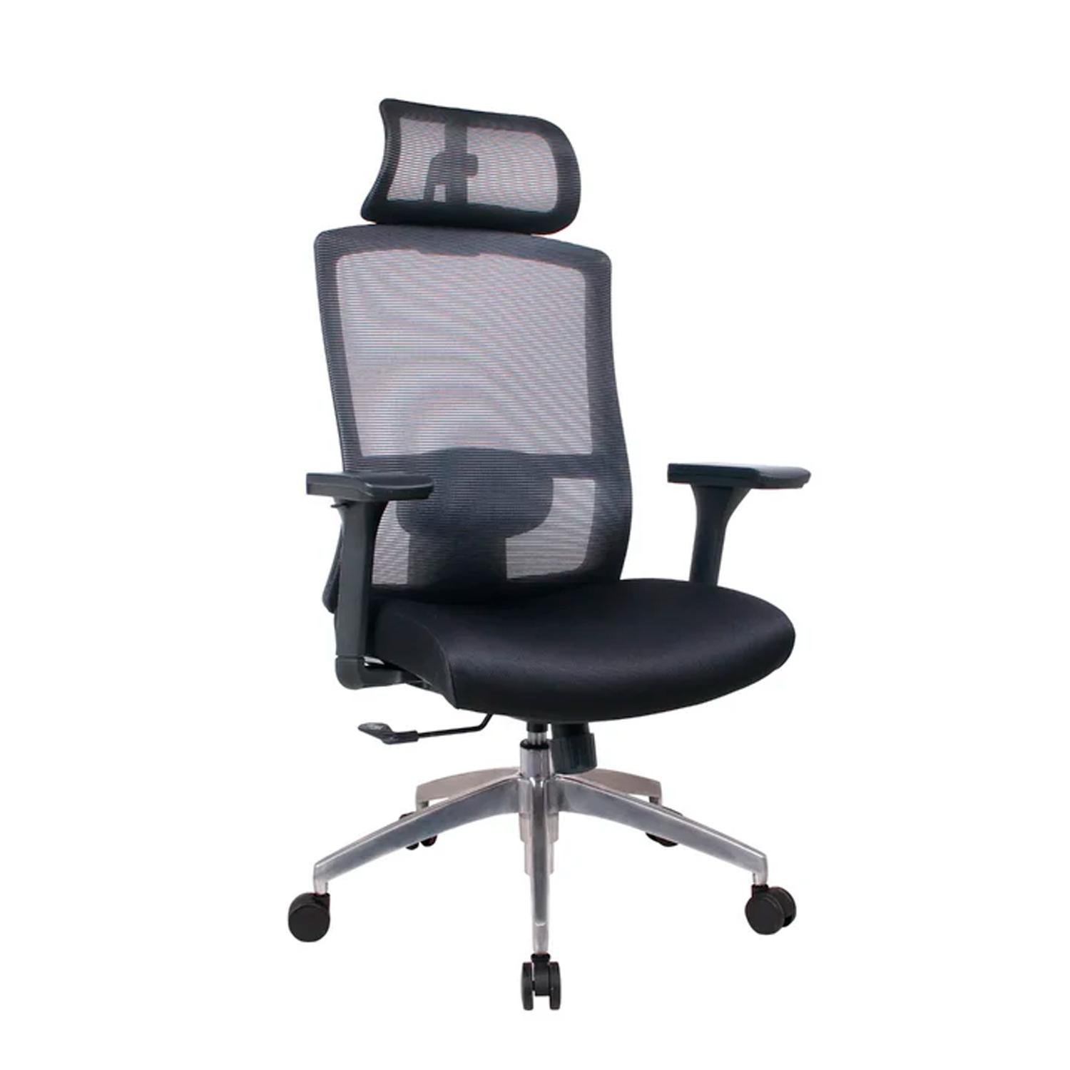 SILLA ERGONÓMICA SIENA NEGRO OFIDEAS - 1