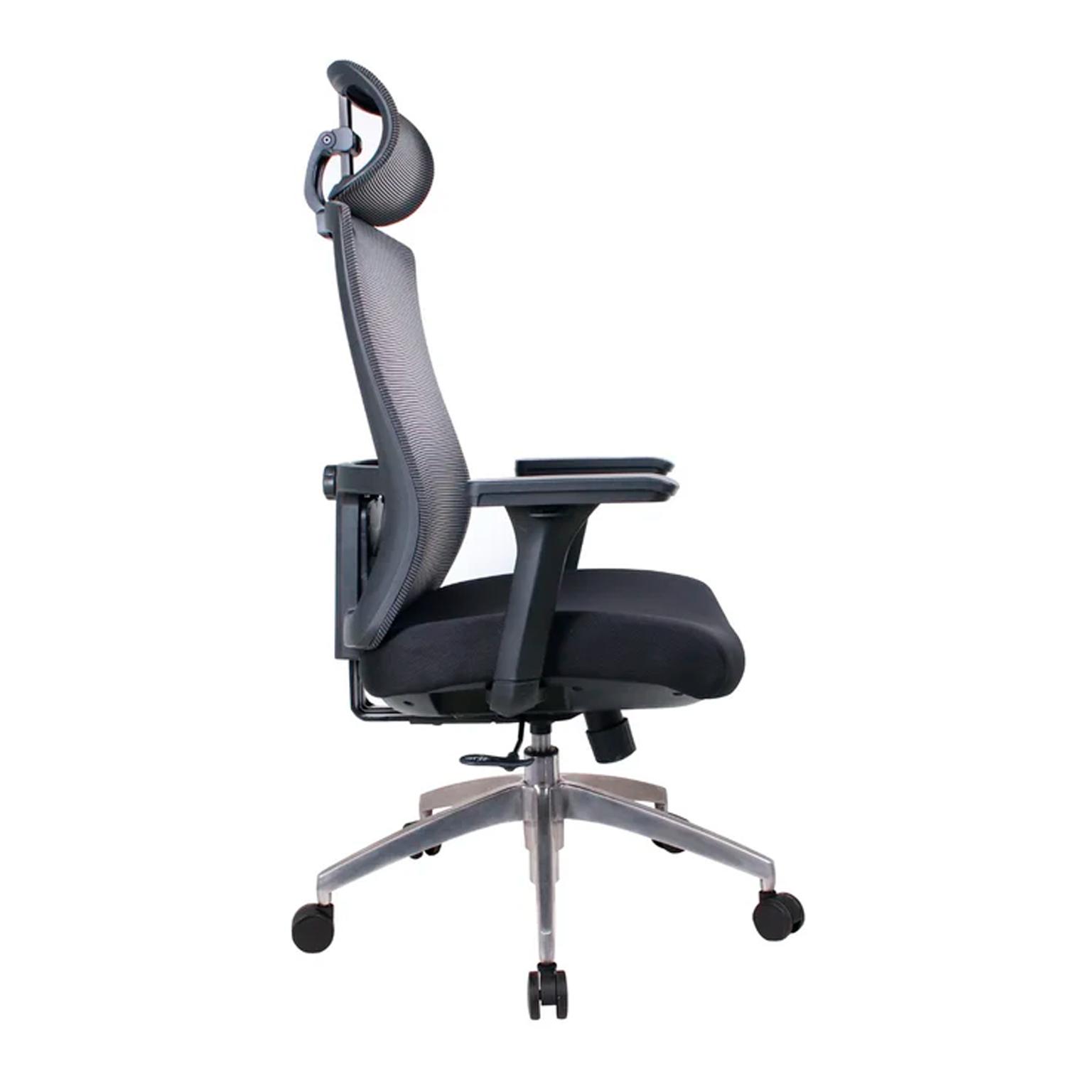 SILLA ERGONÓMICA SIENA NEGRO OFIDEAS - 3