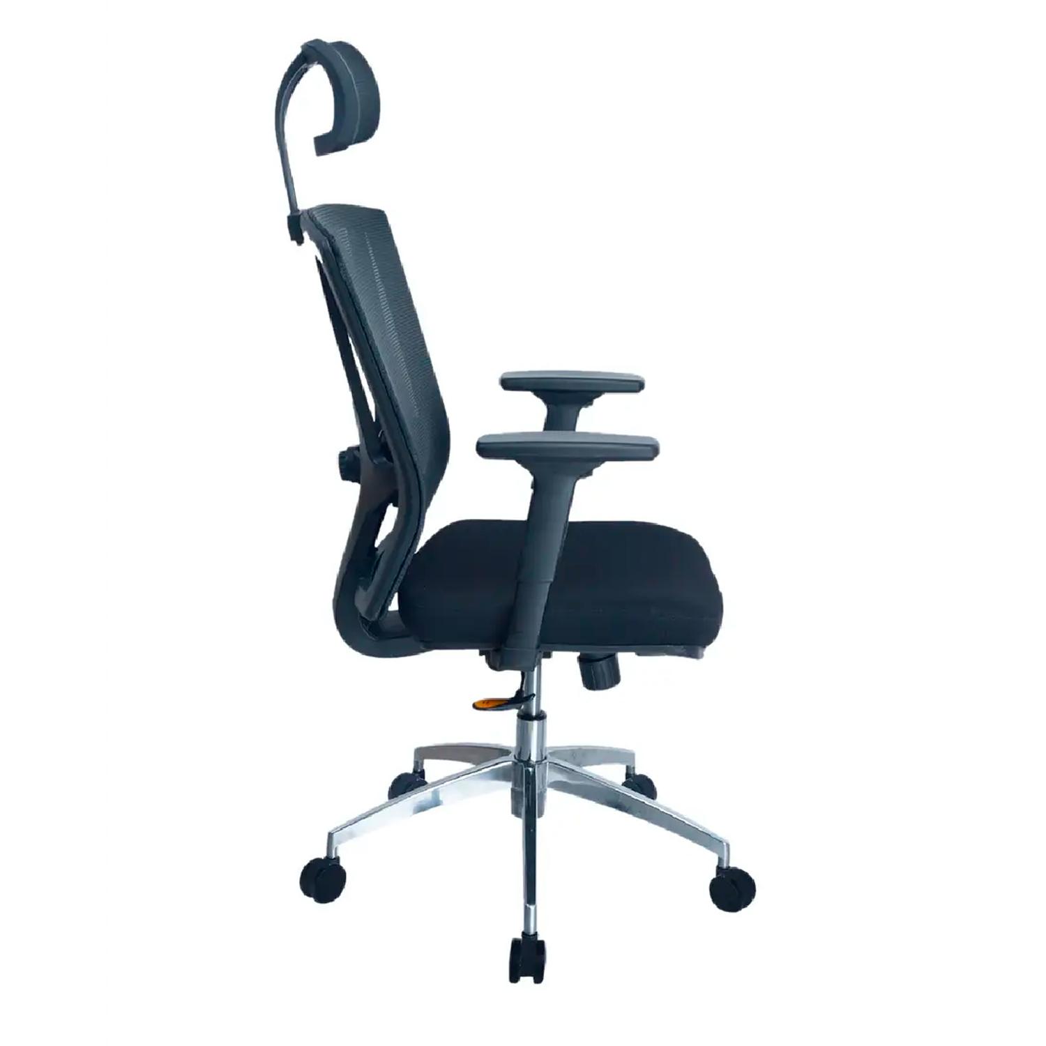 SILLA DE OFICINA ERGONÓMICA LONDRES PRESIDENTE NEGRO OFIDEAS - 4