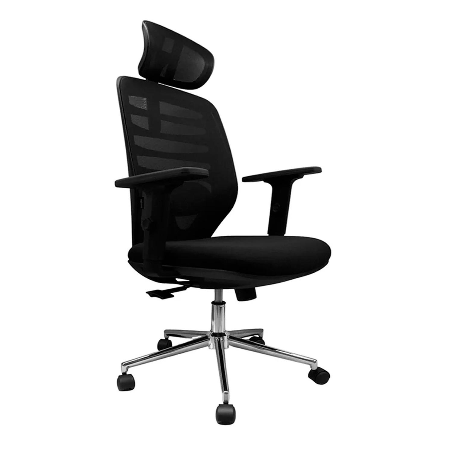 SILLA ERGONÓMICA LED PREMIUM NEGRO OFIDEAS - 1