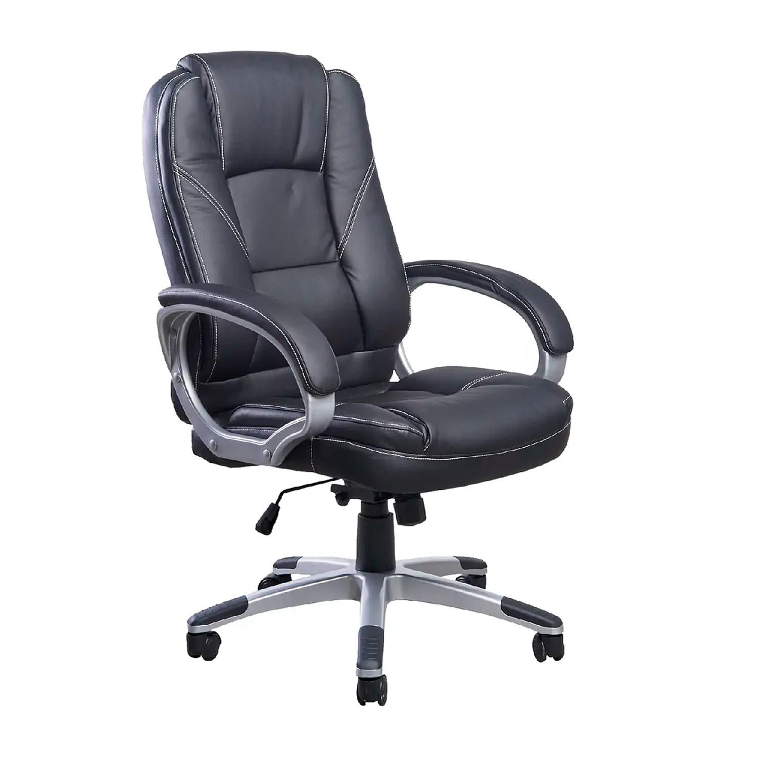 SILLA ERGONÓMICA LUX PRESIDENTE CUERO OFIDEAS - 1