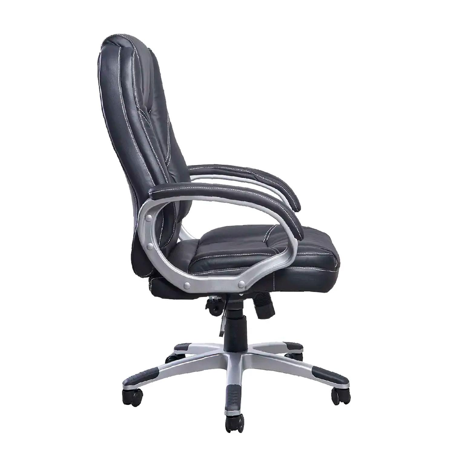 SILLA ERGONÓMICA LUX PRESIDENTE CUERO OFIDEAS - 2