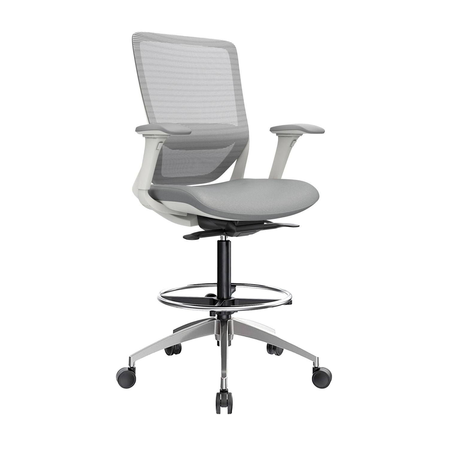 SILLA LOOP CAJERO ERGONÓMICA BA AC GRIS OFIDEAS - 1