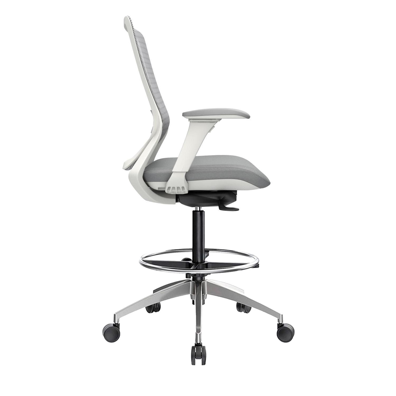 SILLA LOOP CAJERO ERGONÓMICA BA AC GRIS OFIDEAS - 2