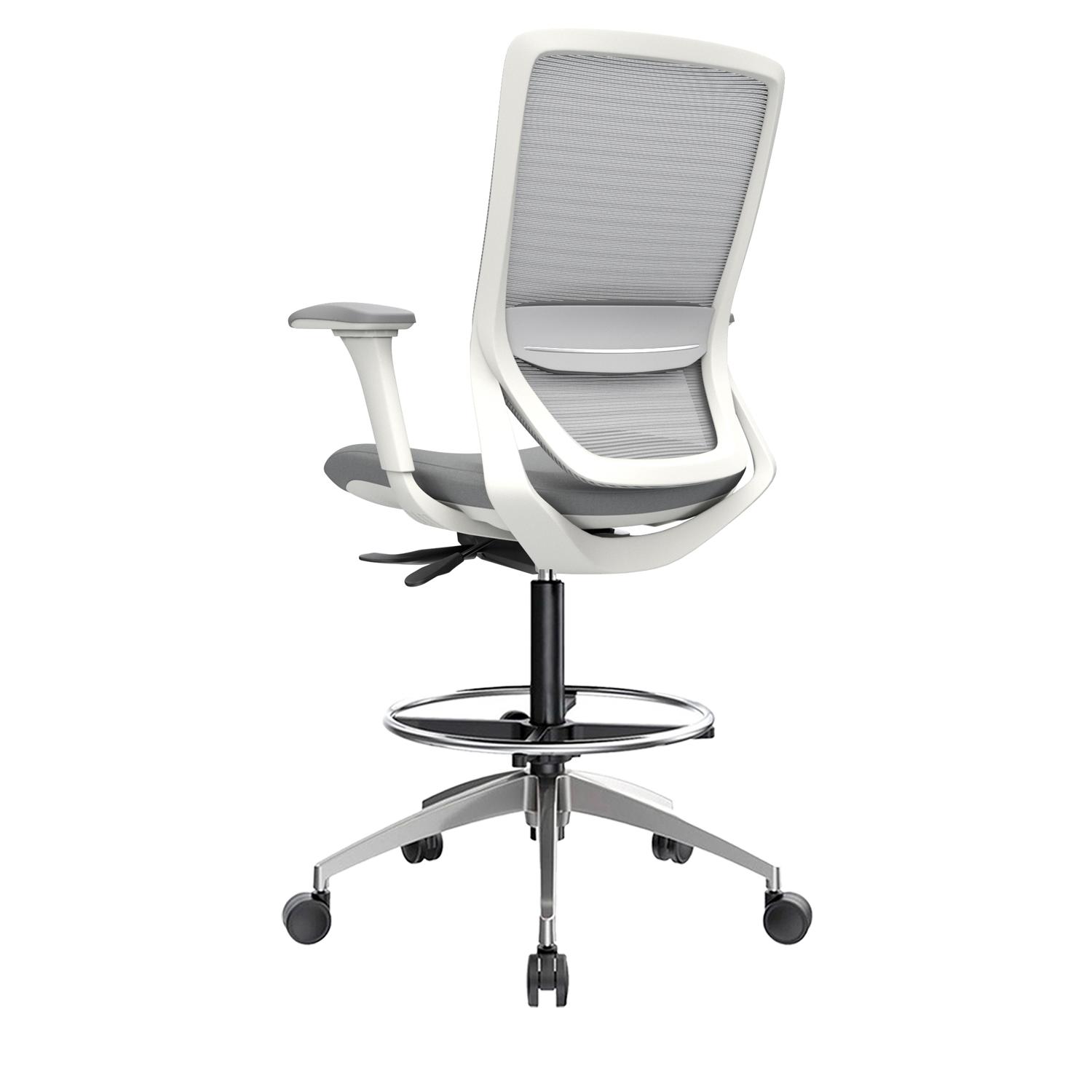 SILLA LOOP CAJERO ERGONÓMICA BA AC GRIS OFIDEAS - 3
