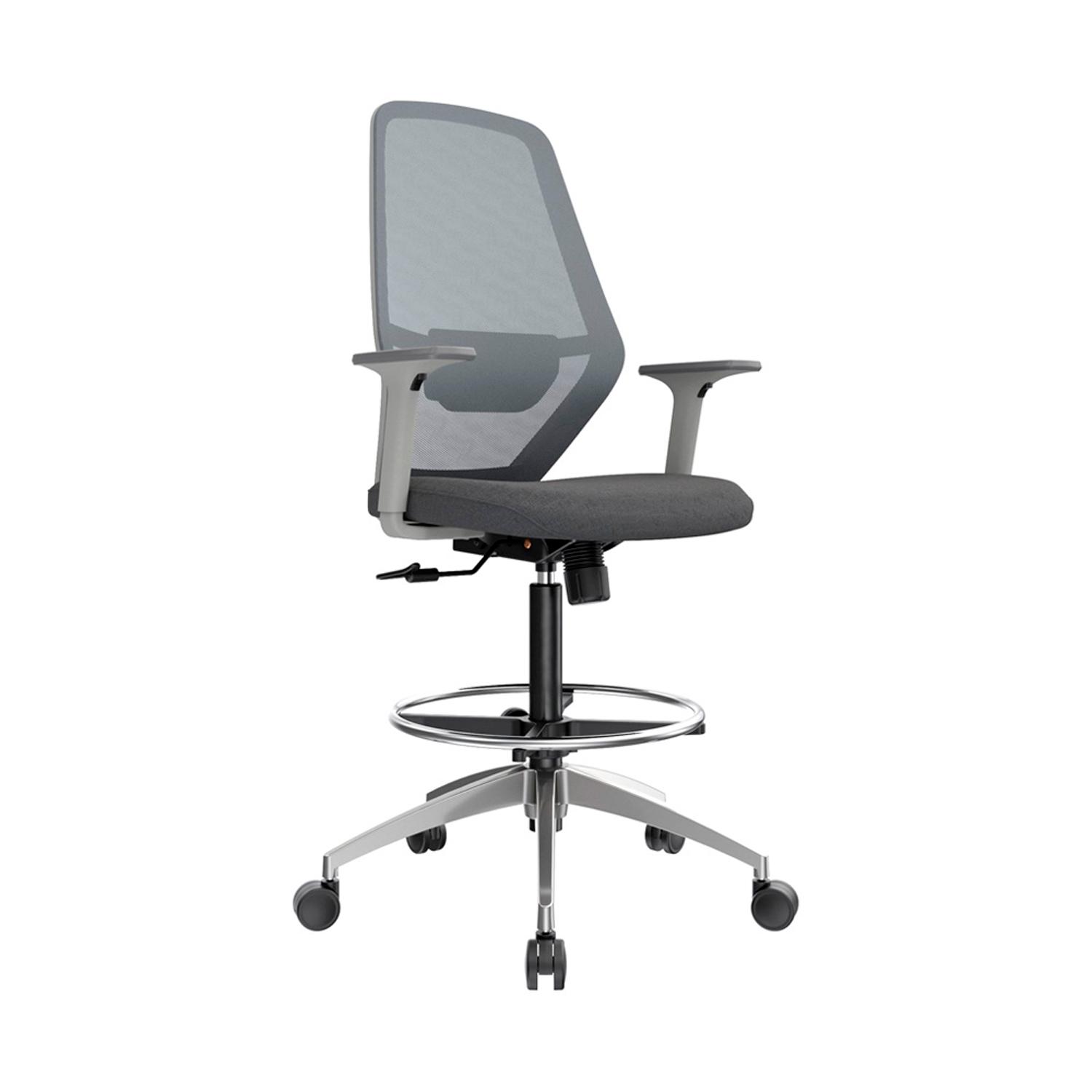 SILLA CAJERO ERGONÓMICO ICON GRIS BA AC OFIDEAS - 1