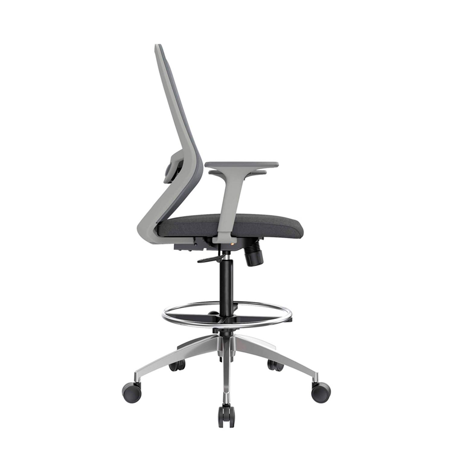 SILLA CAJERO ERGONÓMICO ICON GRIS BA AC OFIDEAS - 3