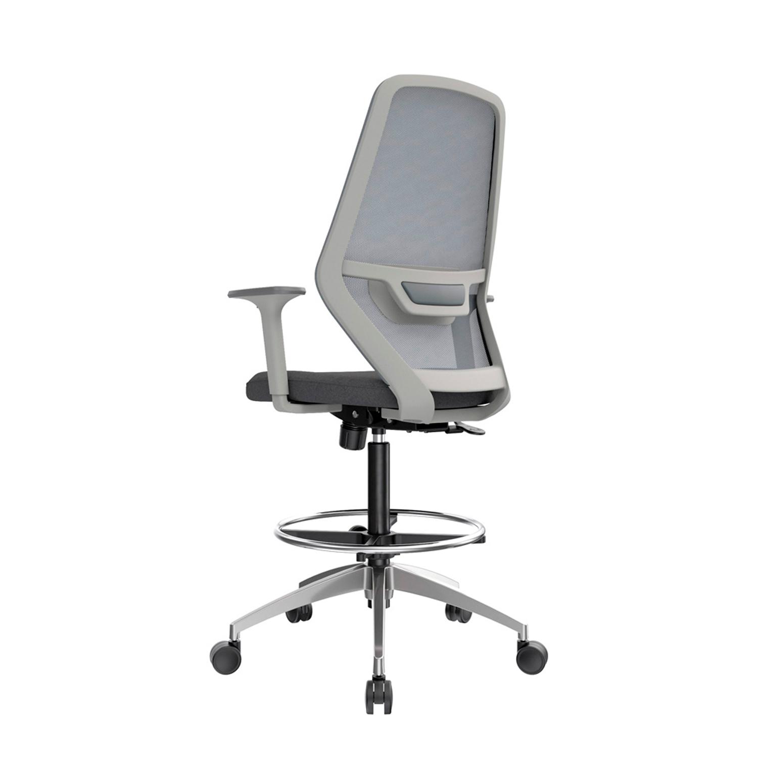 SILLA CAJERO ERGONÓMICO ICON GRIS BA AC OFIDEAS - 5