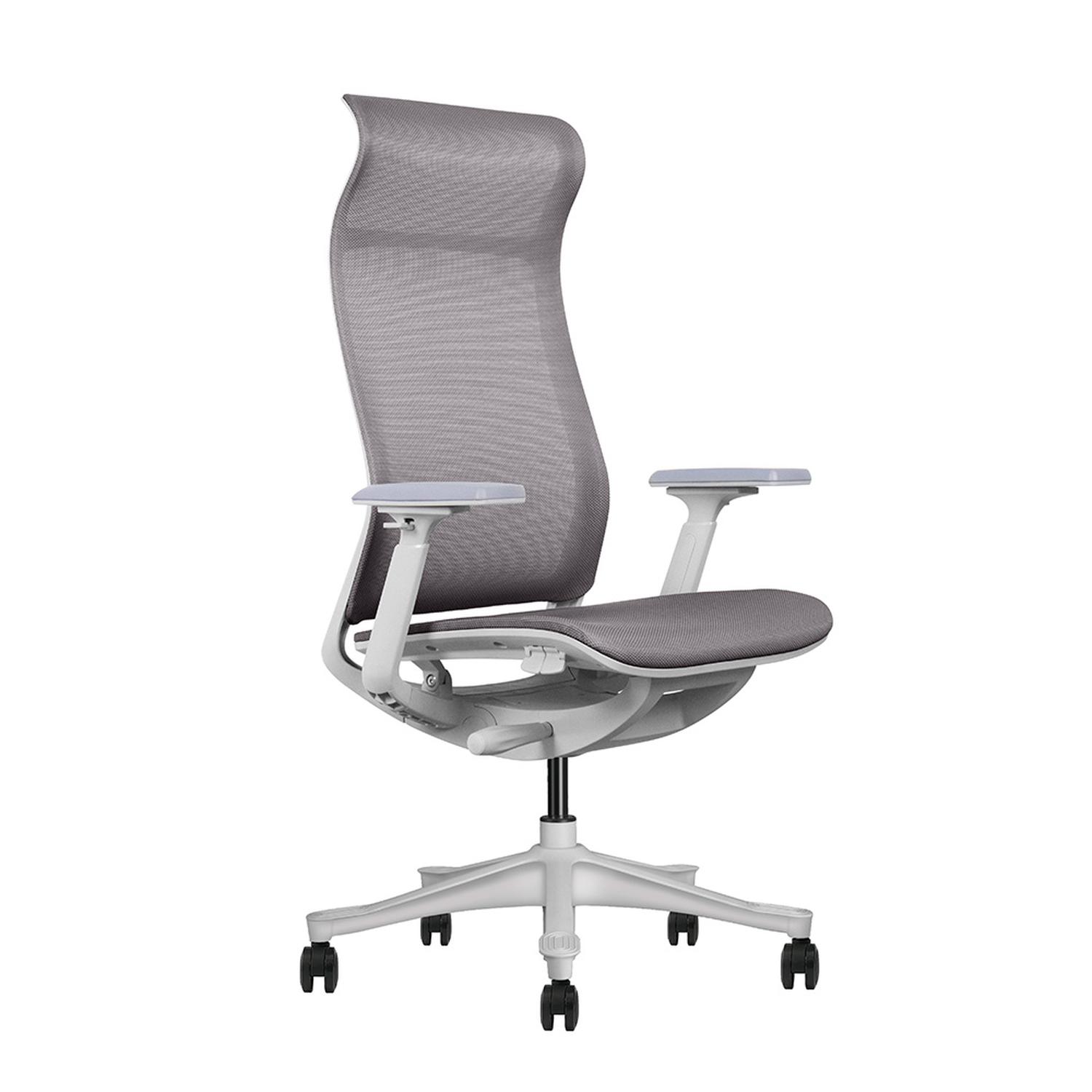 SILLA ERGONÓMICA LINCOLN PREMIUM GRIS OFIDEAS - 1