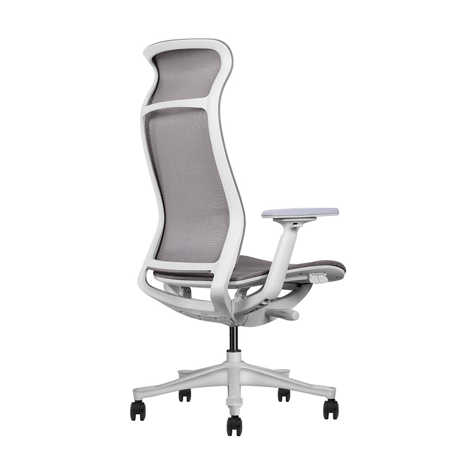 SILLA ERGONÓMICA LINCOLN PREMIUM GRIS OFIDEAS - 3