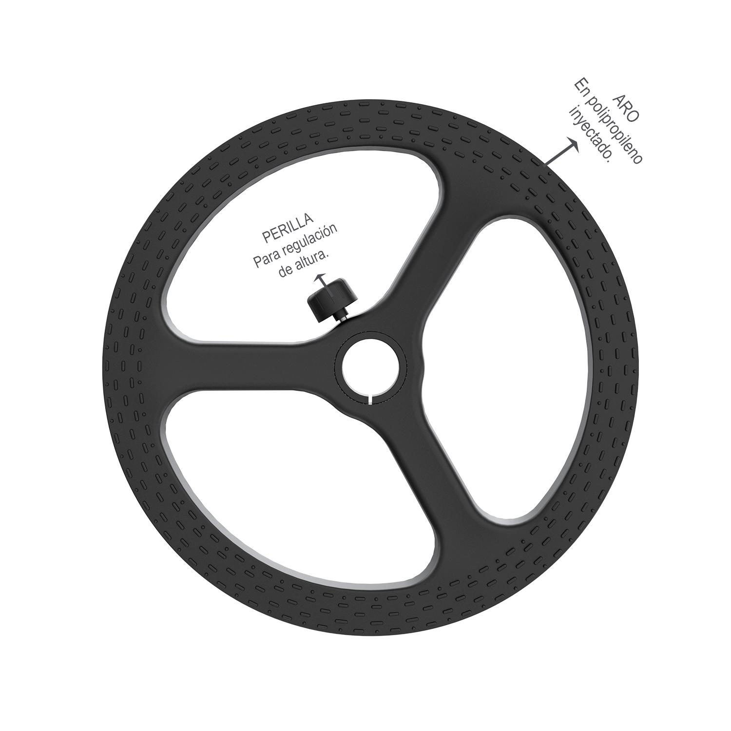 ARO CAJERO NYLON NEGRO OFIDEAS - 2