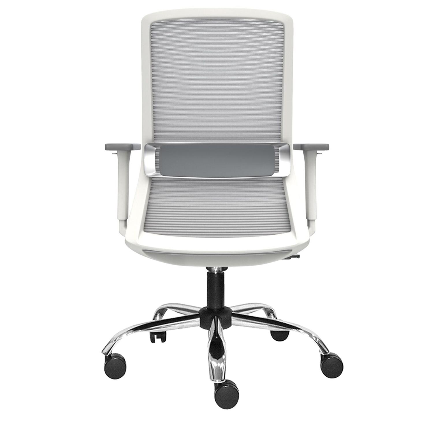 SILLA ERGONÓMICA EMBODY GERENTE CROMADO GRIS OFIDEAS - 3