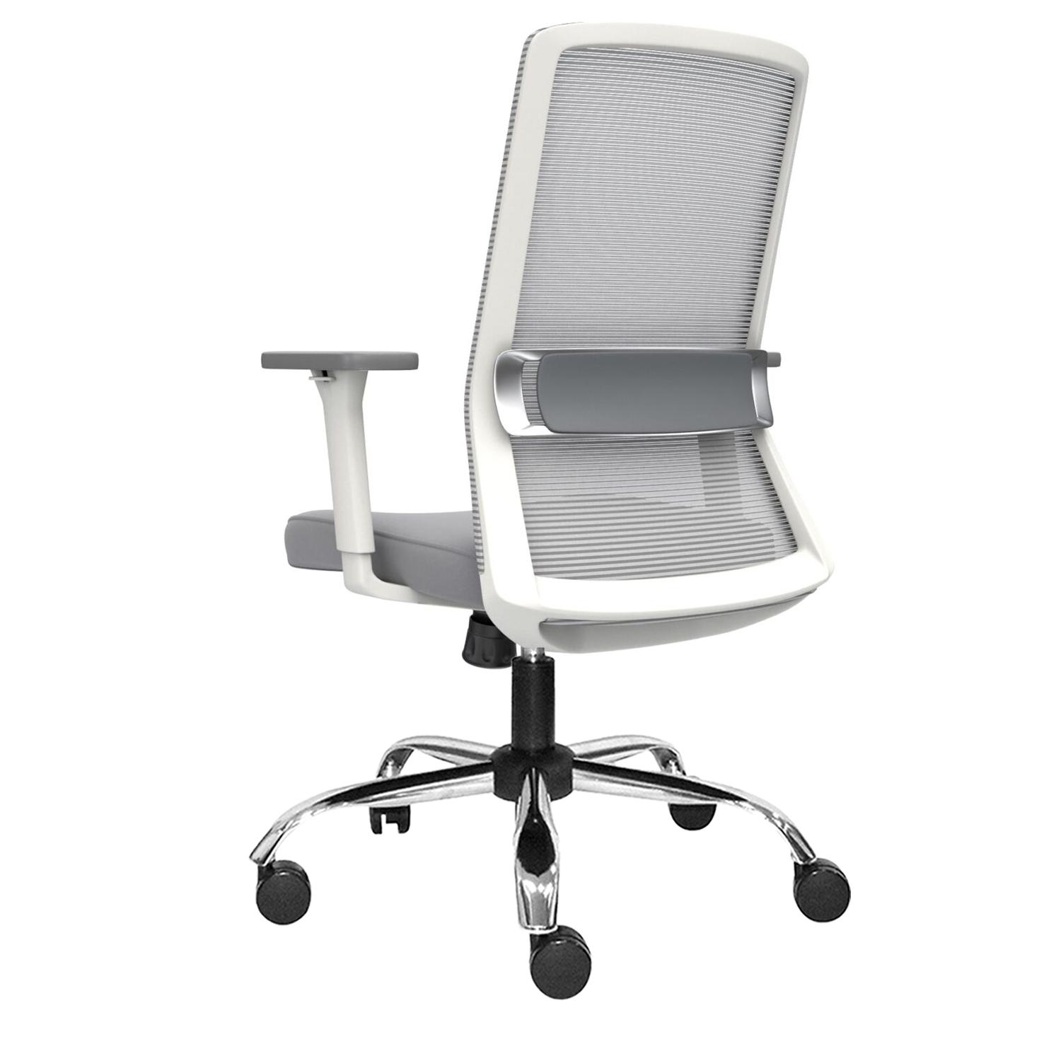 SILLA ERGONÓMICA EMBODY GERENTE CROMADO GRIS OFIDEAS - 4