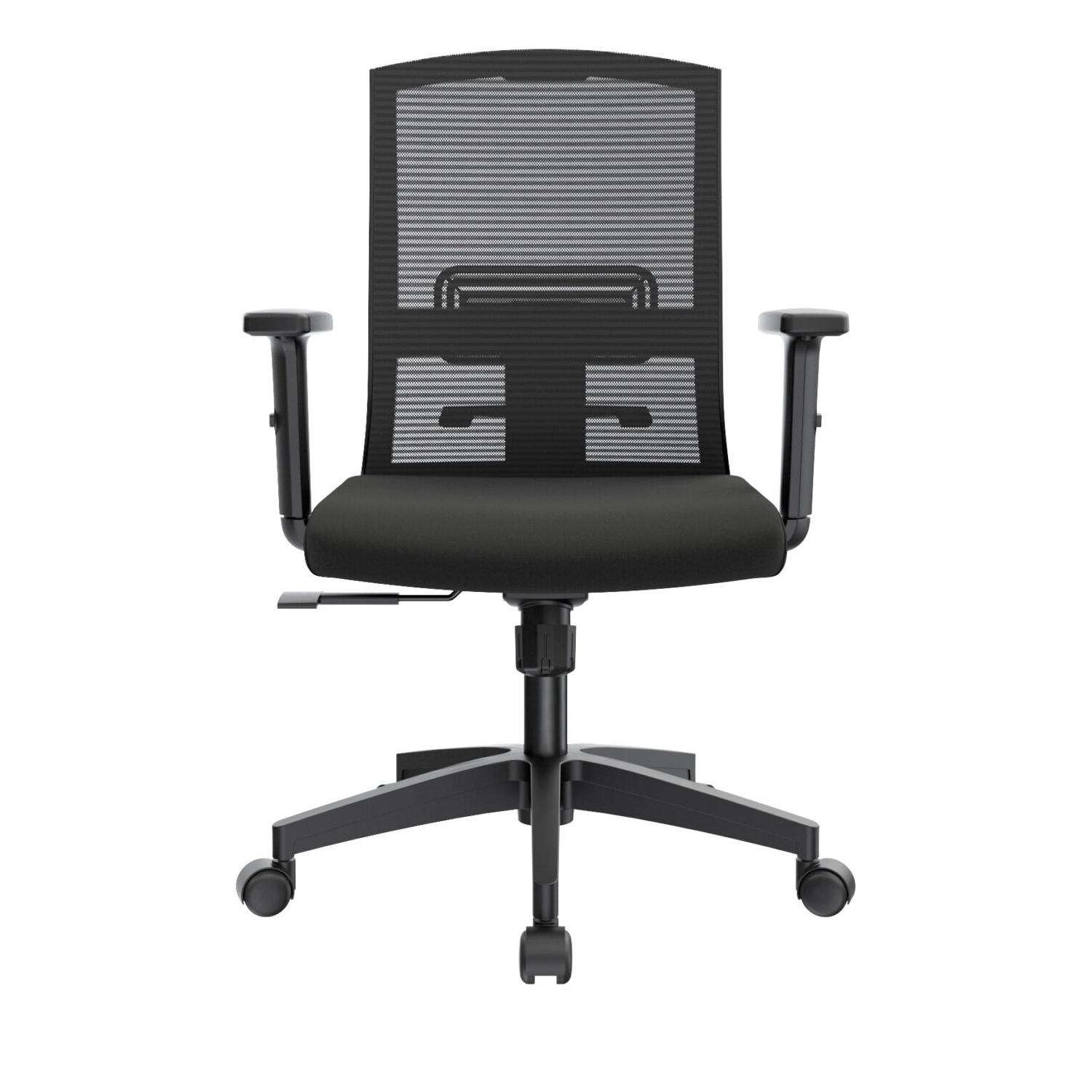 SILLA ERGONÓMICA MONK SYNCRO GERENTE NYLON NEGRO OFIDEAS - 2