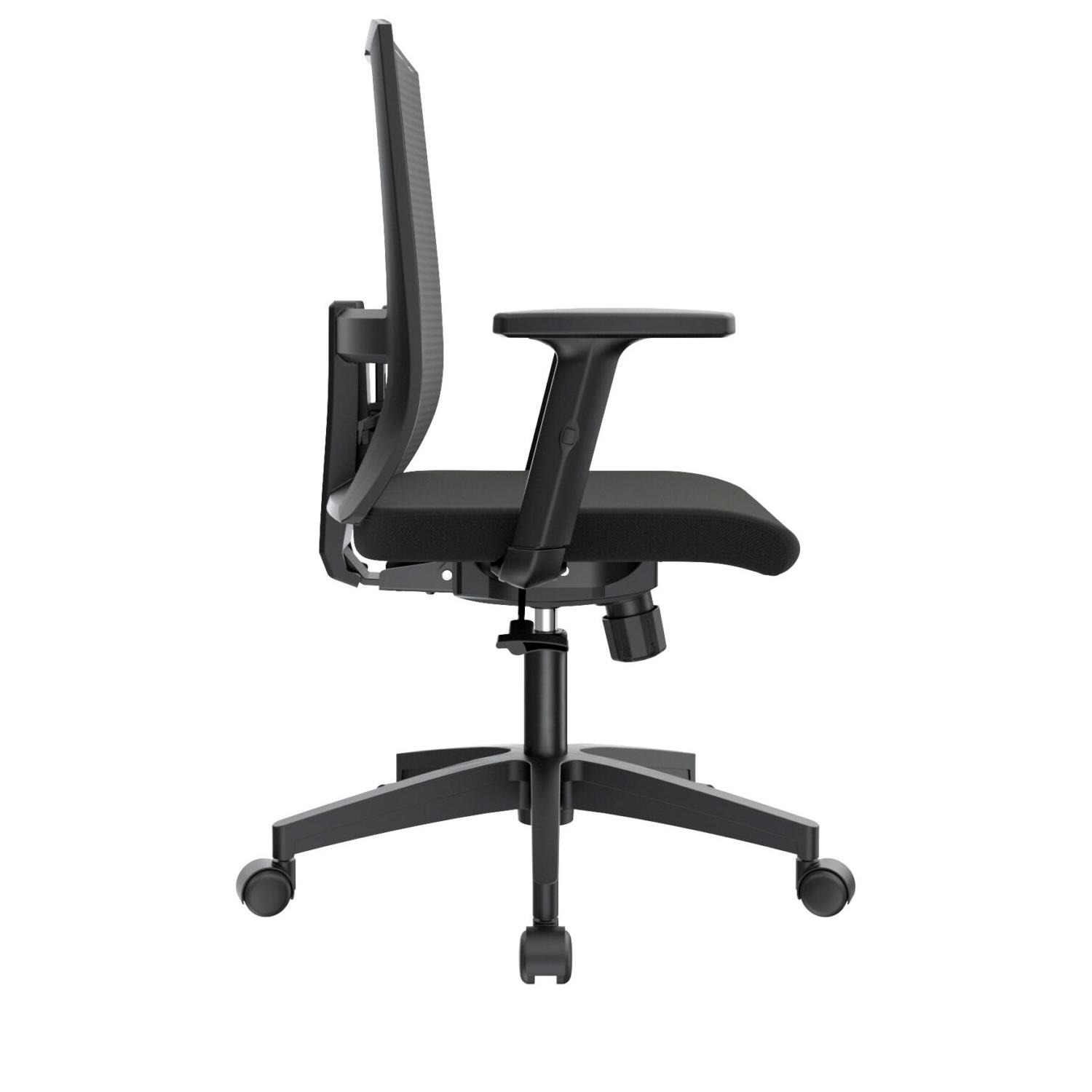 SILLA ERGONÓMICA MONK SYNCRO GERENTE NYLON NEGRO OFIDEAS - 3