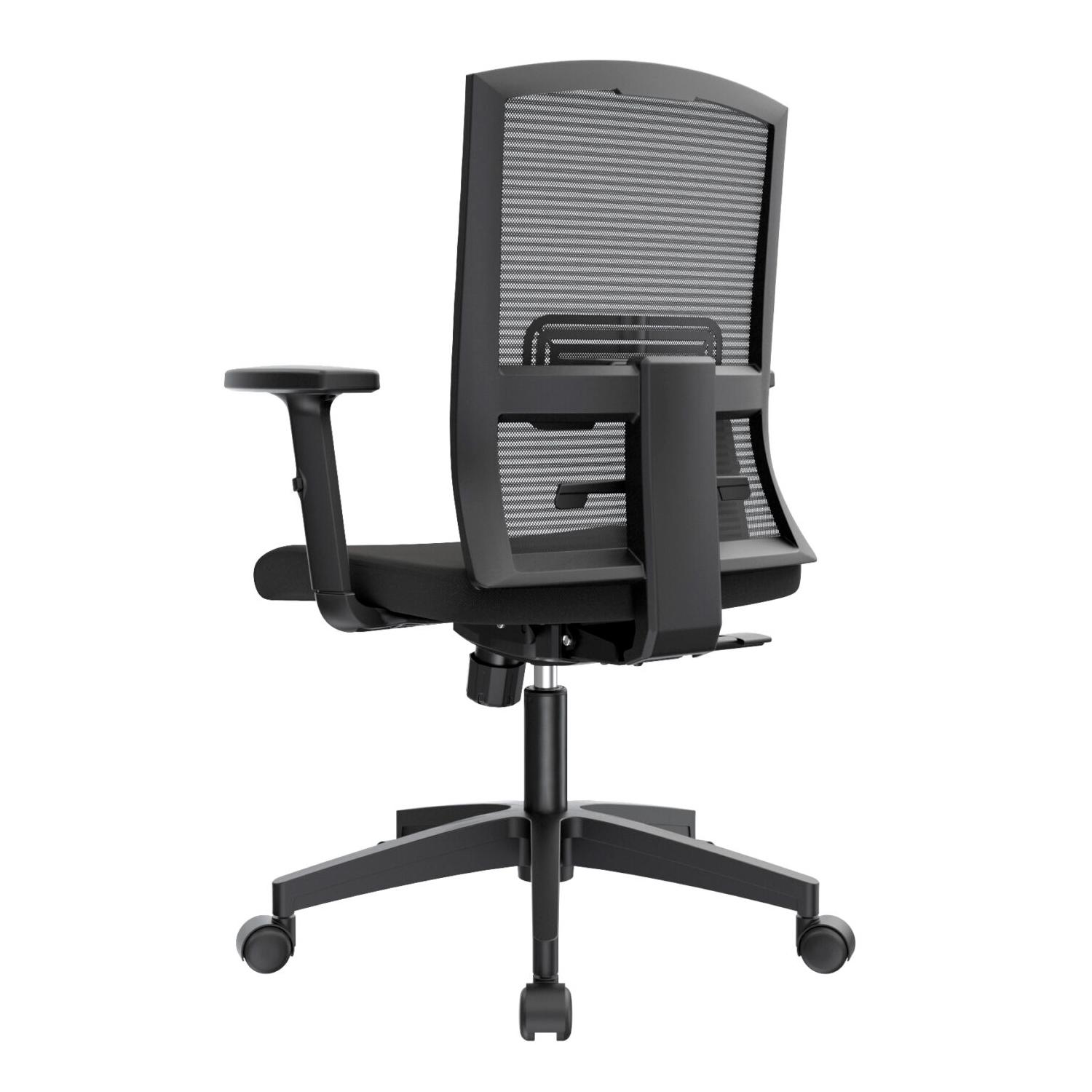 SILLA ERGONÓMICA MONK SYNCRO GERENTE NYLON NEGRO OFIDEAS - 5