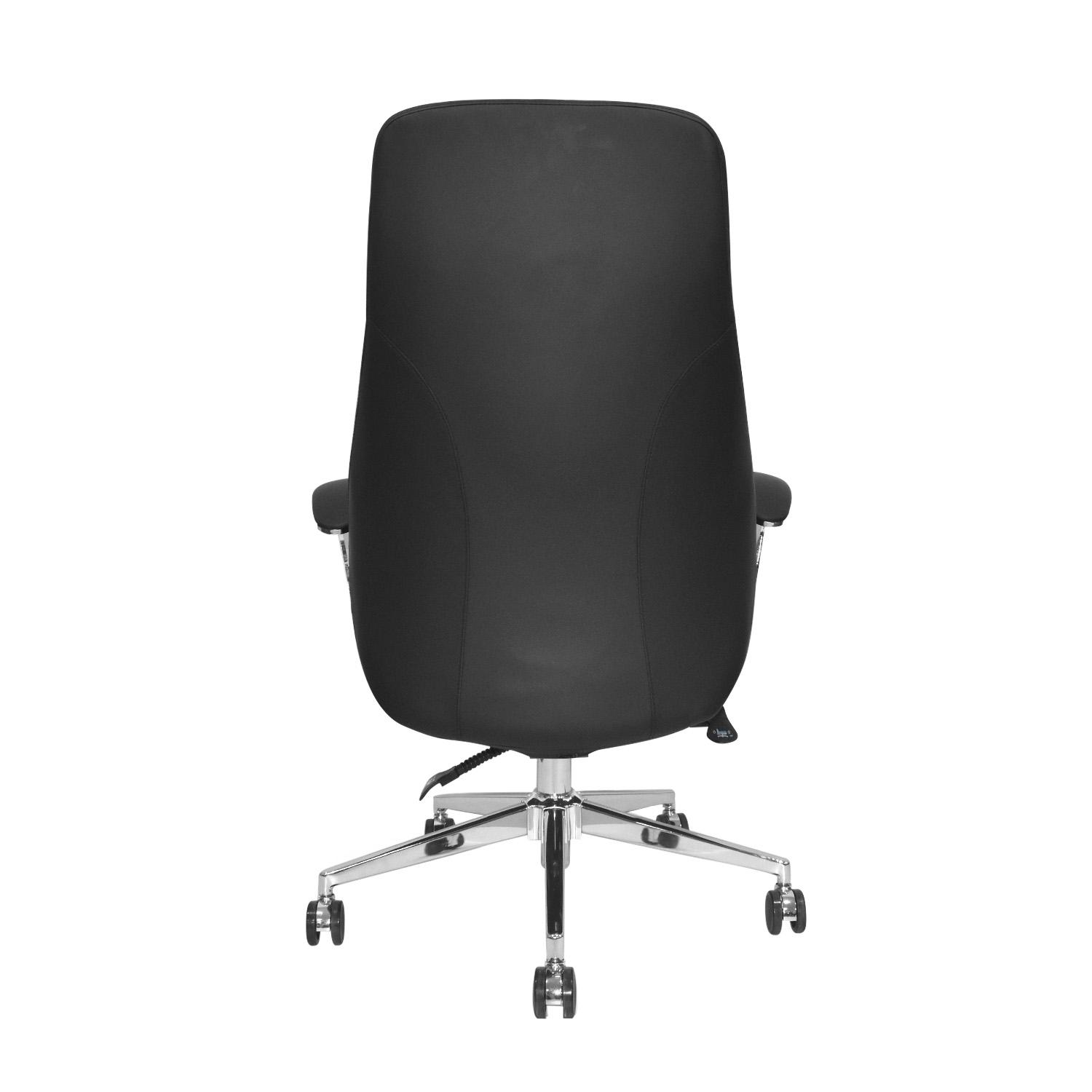 SILLA ERGONÓMICA MARKUS PRESIDENTE NEGRO CUERO OFIDEAS - 5