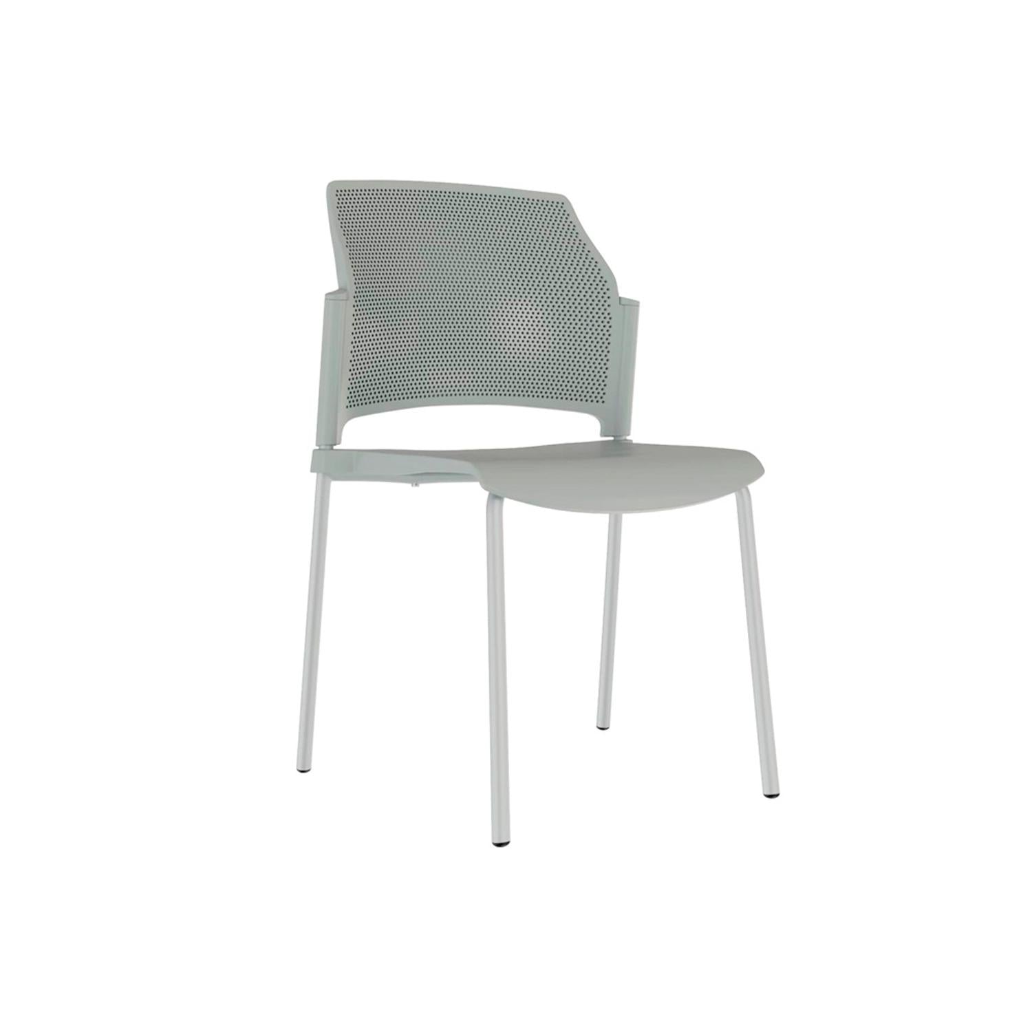 SILLA FIJA DE ESPERA ZYLE GRIS OFIDEAS - 1