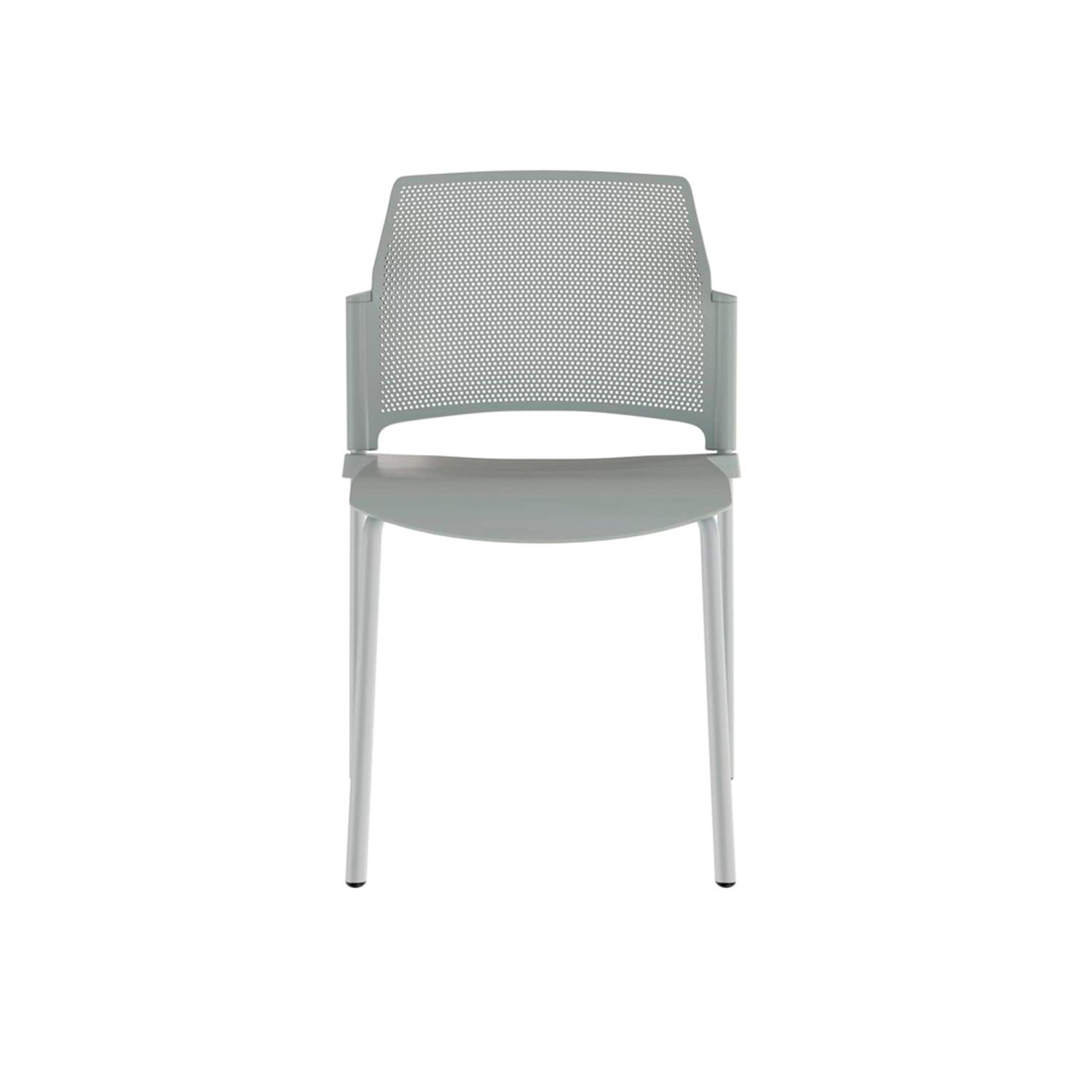 SILLA FIJA DE ESPERA ZYLE GRIS OFIDEAS - 2