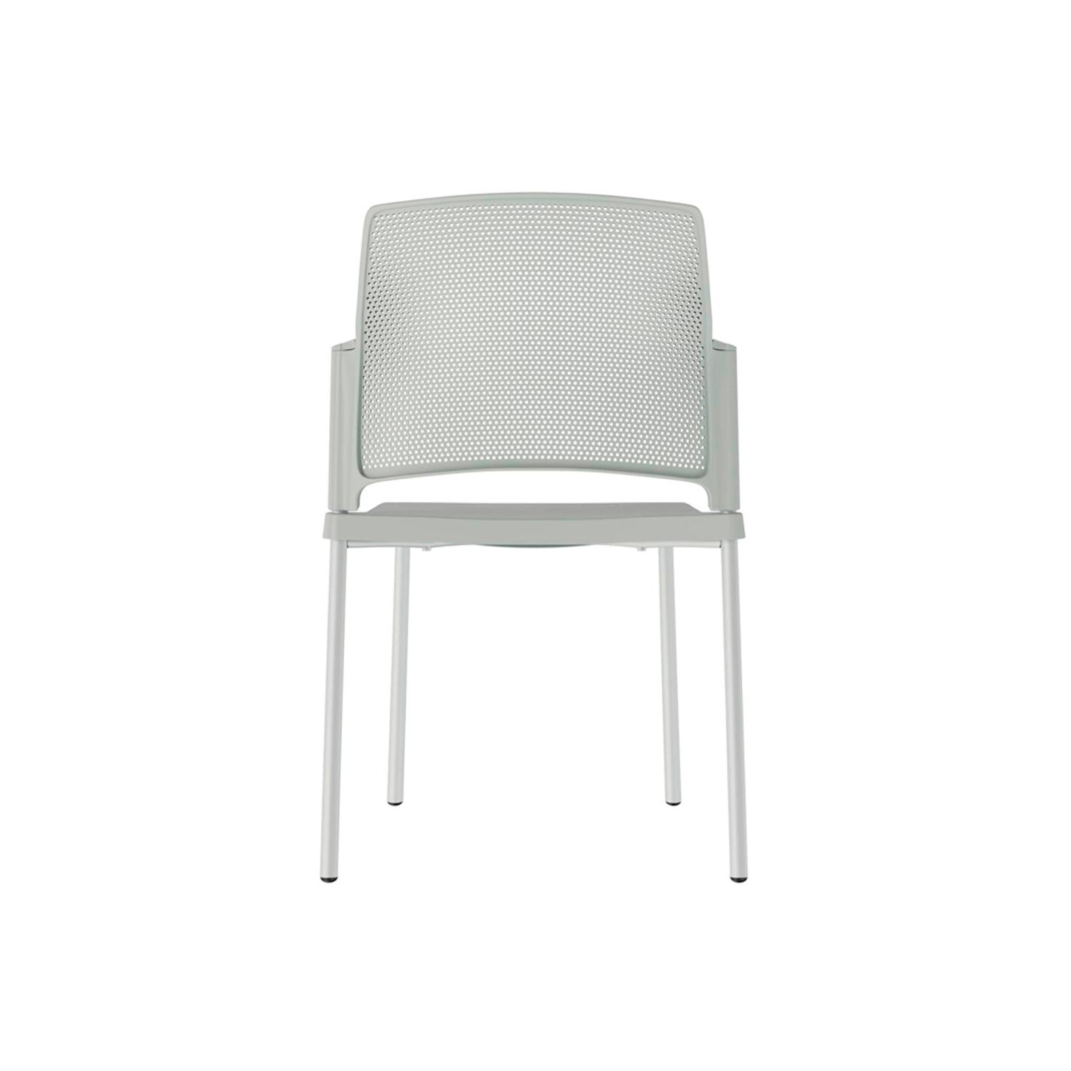 SILLA FIJA DE ESPERA ZYLE GRIS OFIDEAS - 4