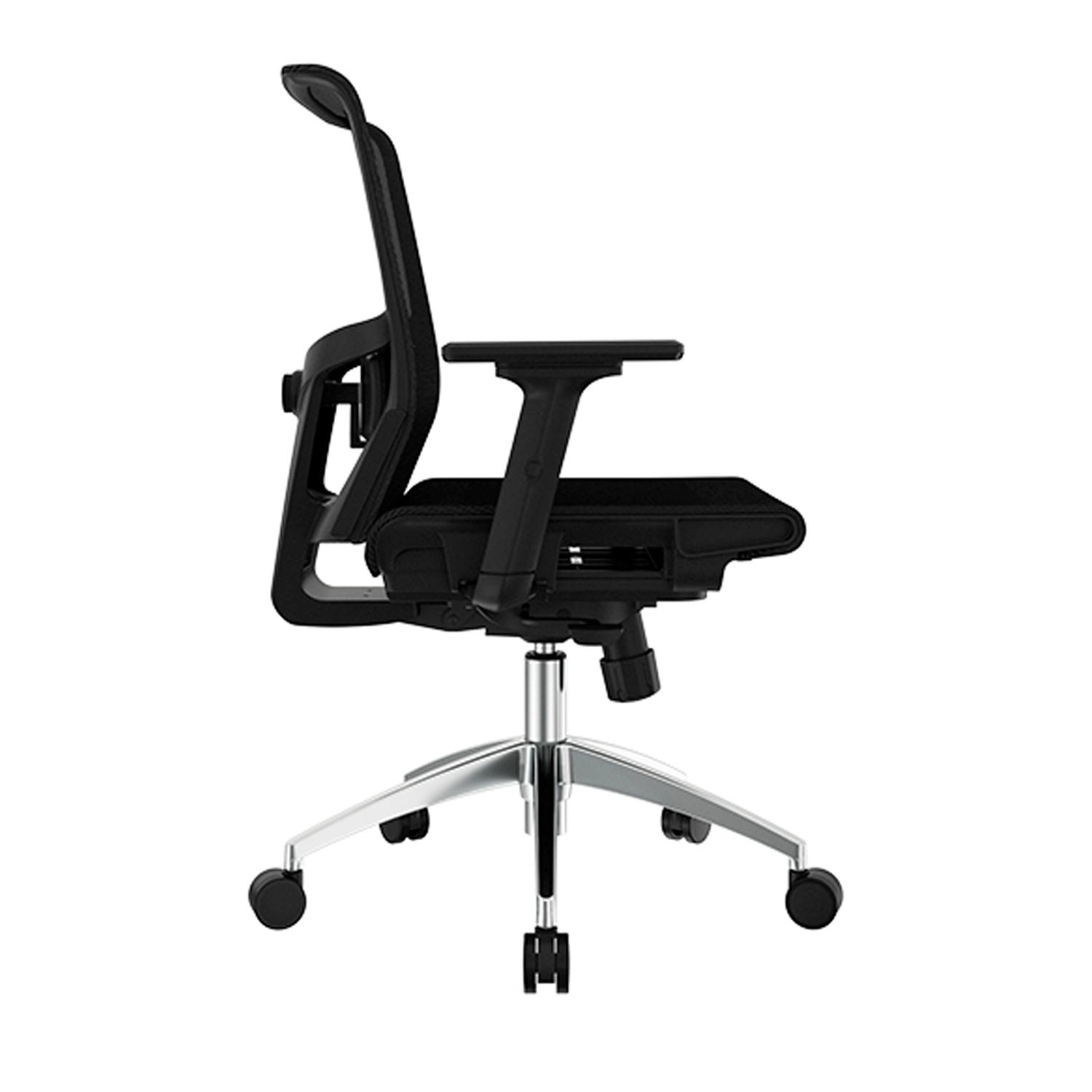 SILLA ERGONÓMICA DELPHI FULL GERENTE NEGRO OFIDEAS - 3