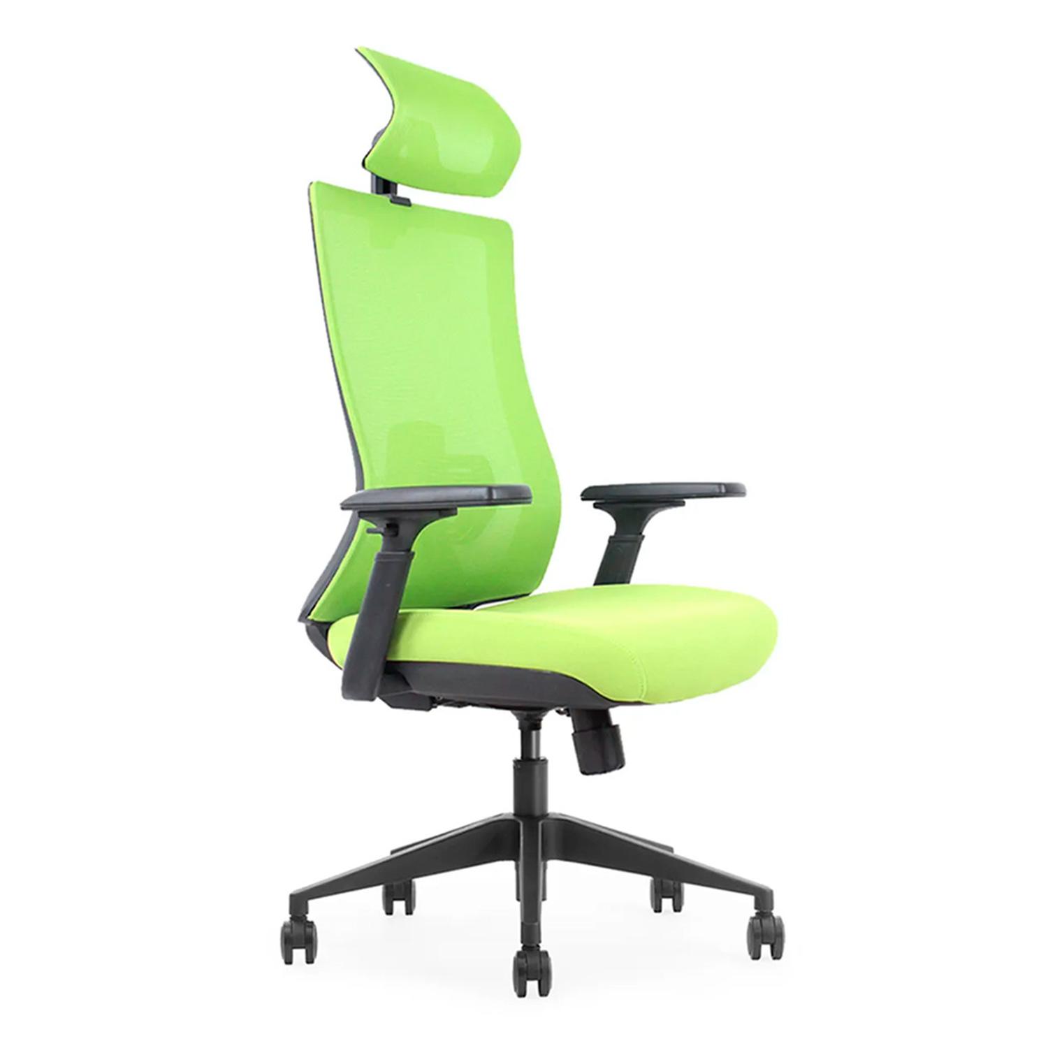SILLA ERGONÓMICA BOSTON PREMIUM VERDE OFIDEAS - 1