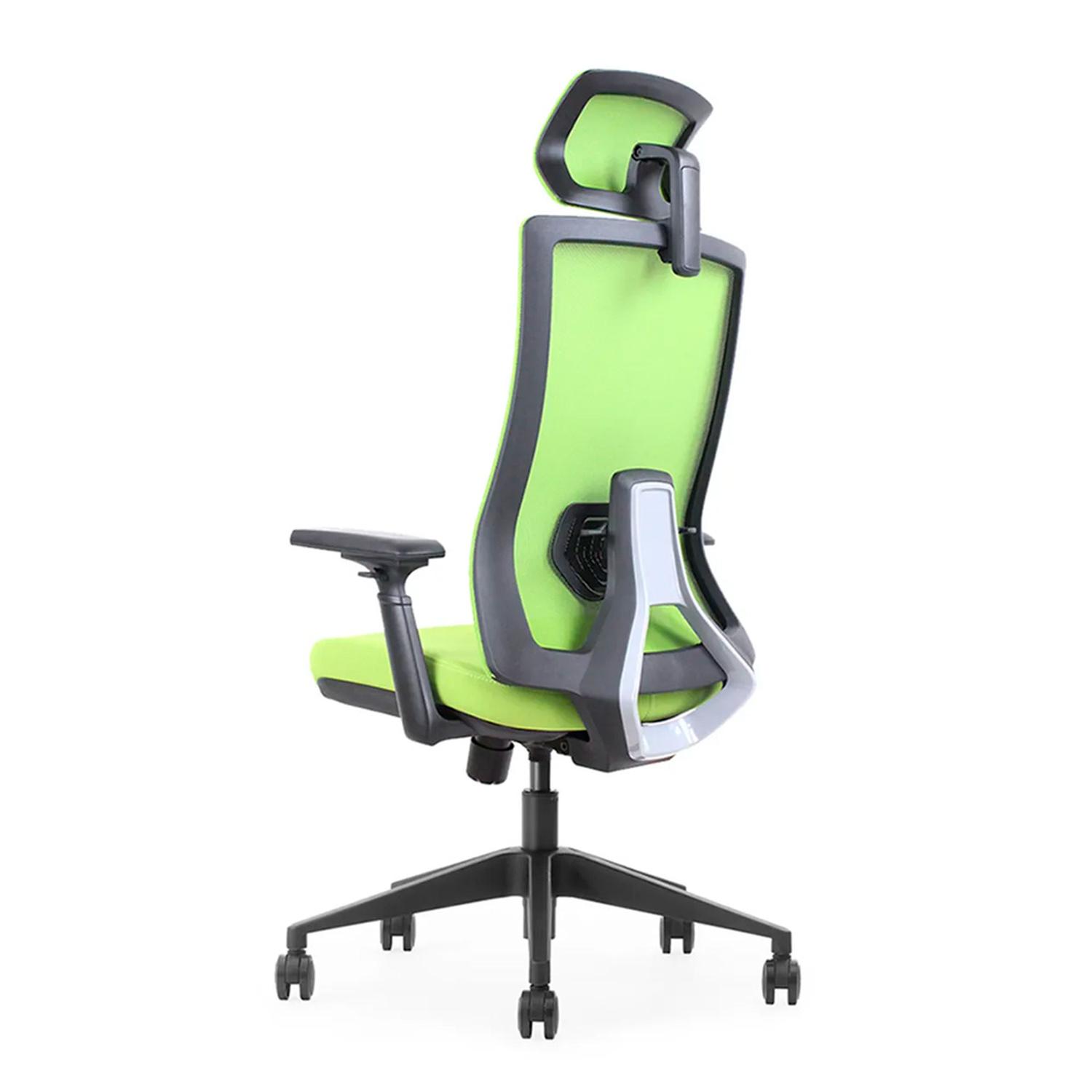 SILLA ERGONÓMICA BOSTON PREMIUM VERDE OFIDEAS - 5