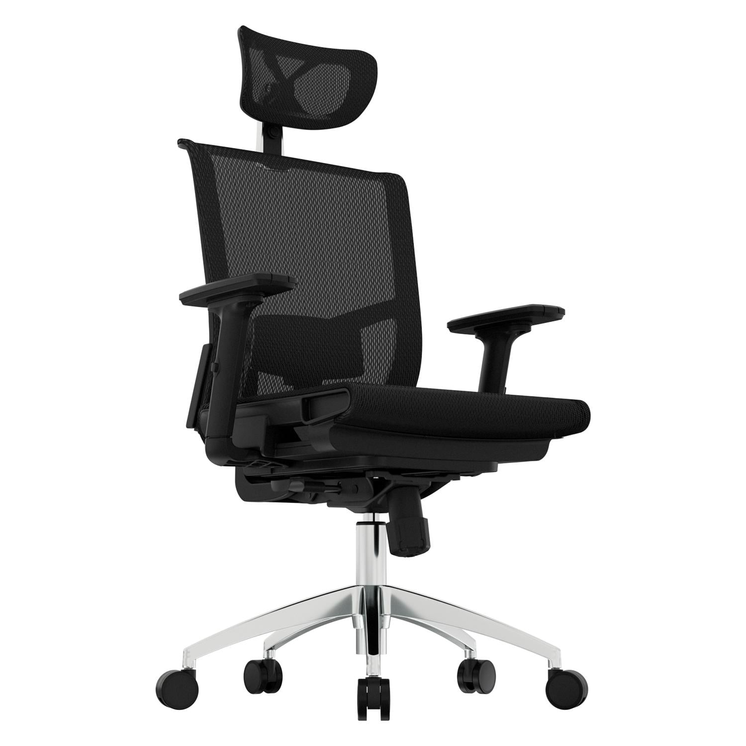 SILLA ERGONÓMICA DELPHI FULL PRESIDENTE NEGRO OFIDEAS - 2