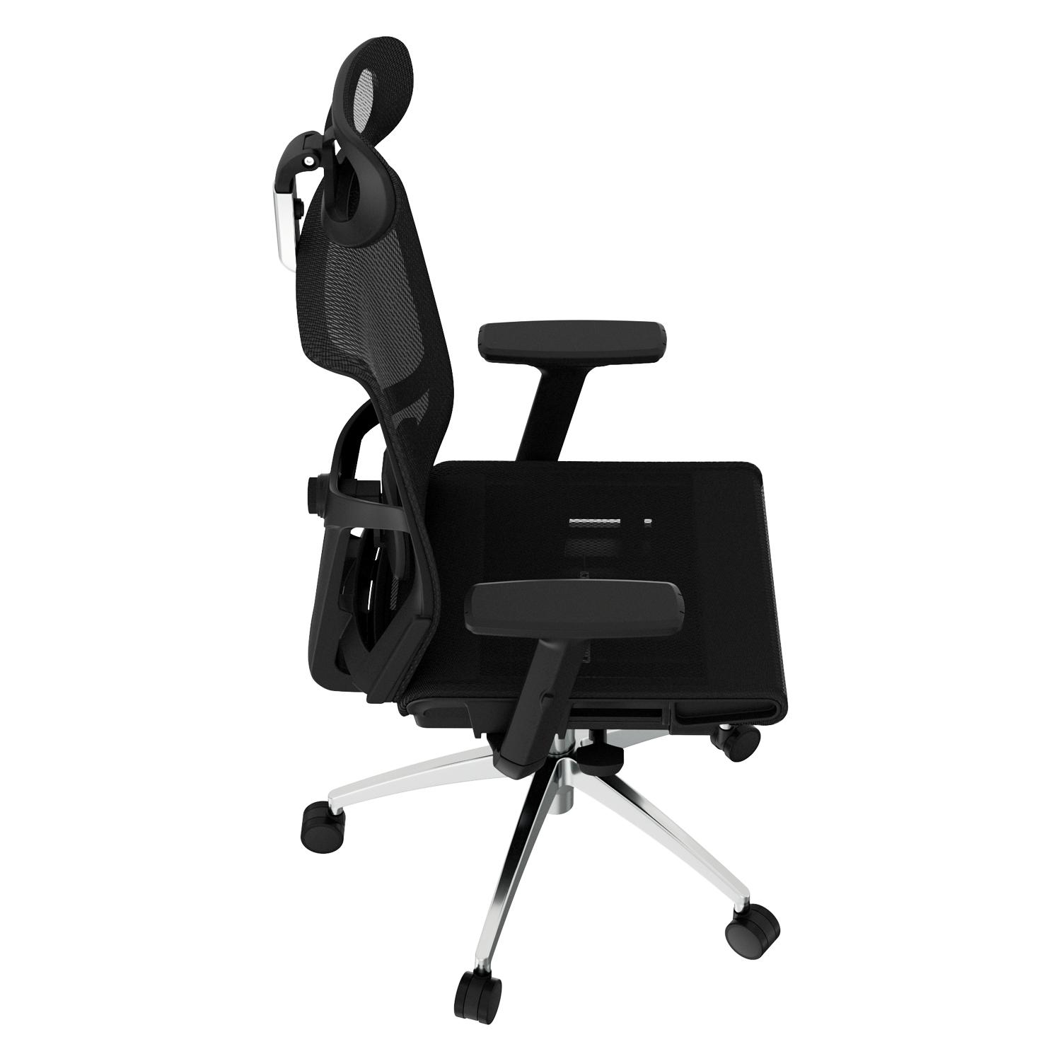 SILLA ERGONÓMICA DELPHI FULL PRESIDENTE NEGRO OFIDEAS - 4