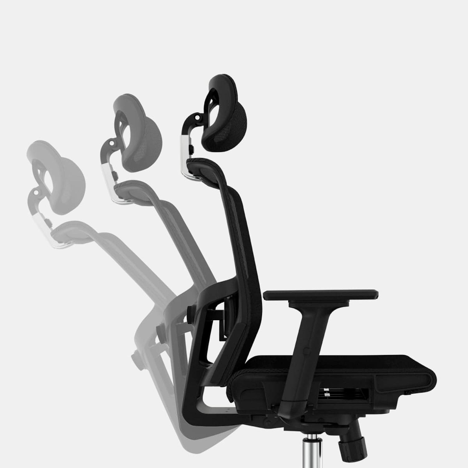 SILLA ERGONÓMICA DELPHI FULL PRESIDENTE NEGRO OFIDEAS - 6