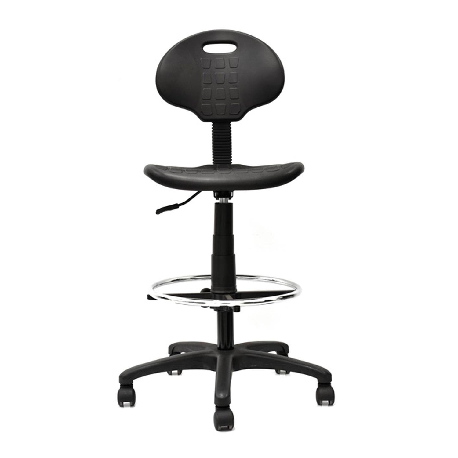 SILLA CAJERO TWIG 1P RUEDAS BN AC NEGRO OFIDEAS - 2