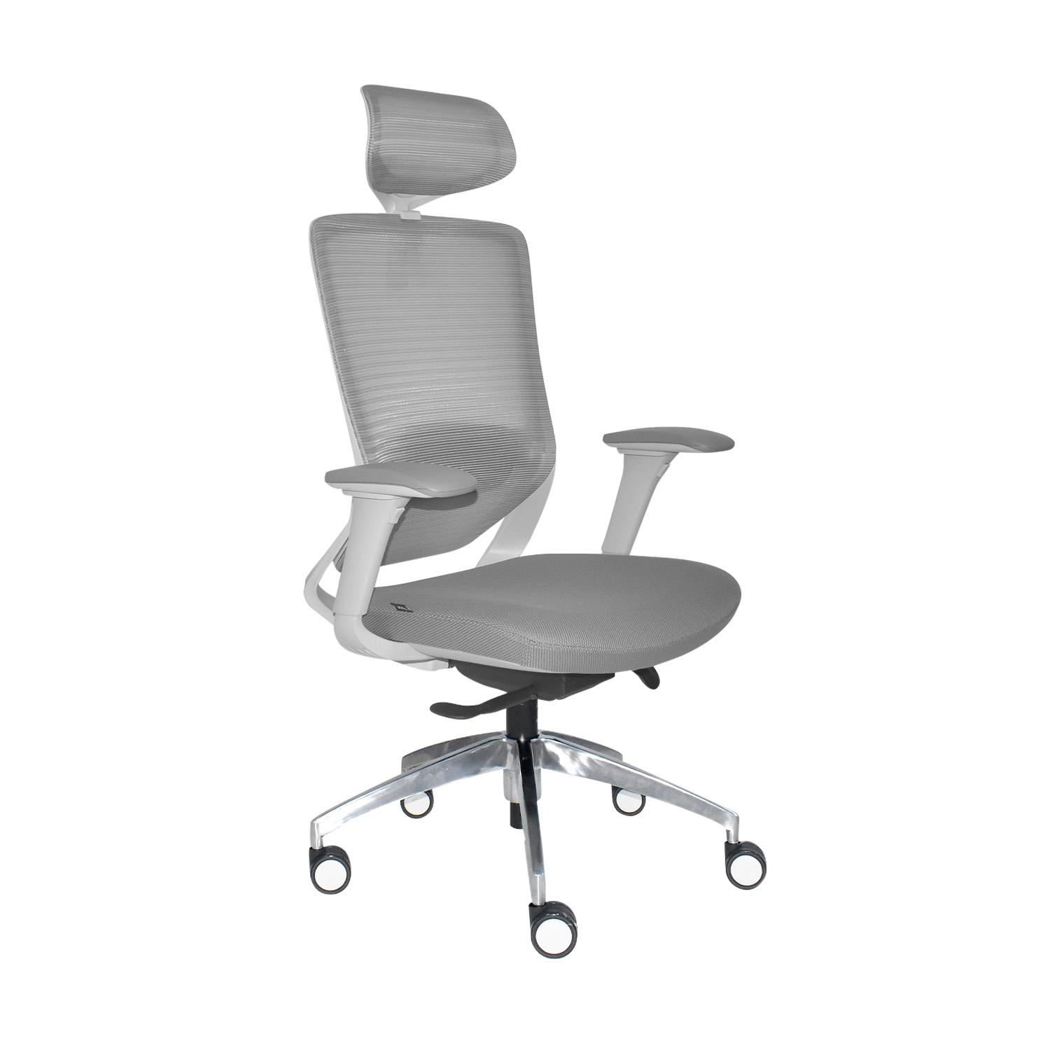 SILLA ERGONÓMICA LOOP PRESIDENTE 4D ALUMINIO GRIS OFIDEAS - 1