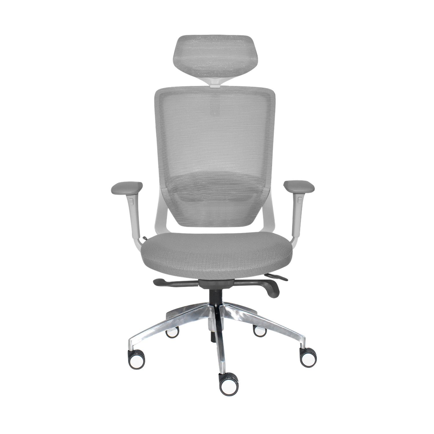 SILLA ERGONÓMICA LOOP PRESIDENTE 4D ALUMINIO GRIS OFIDEAS - 2