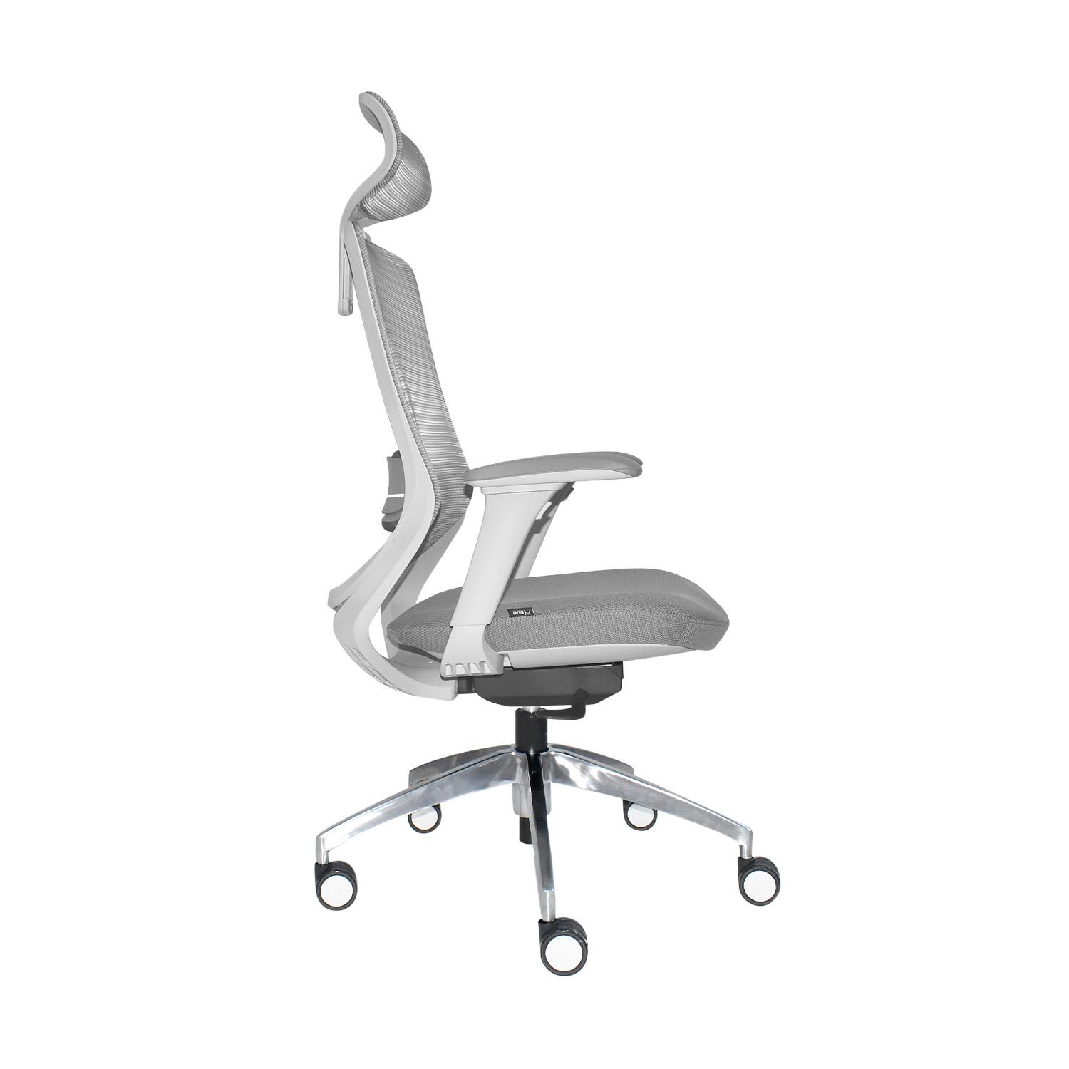 SILLA ERGONÓMICA LOOP PRESIDENTE 4D ALUMINIO GRIS OFIDEAS - 4