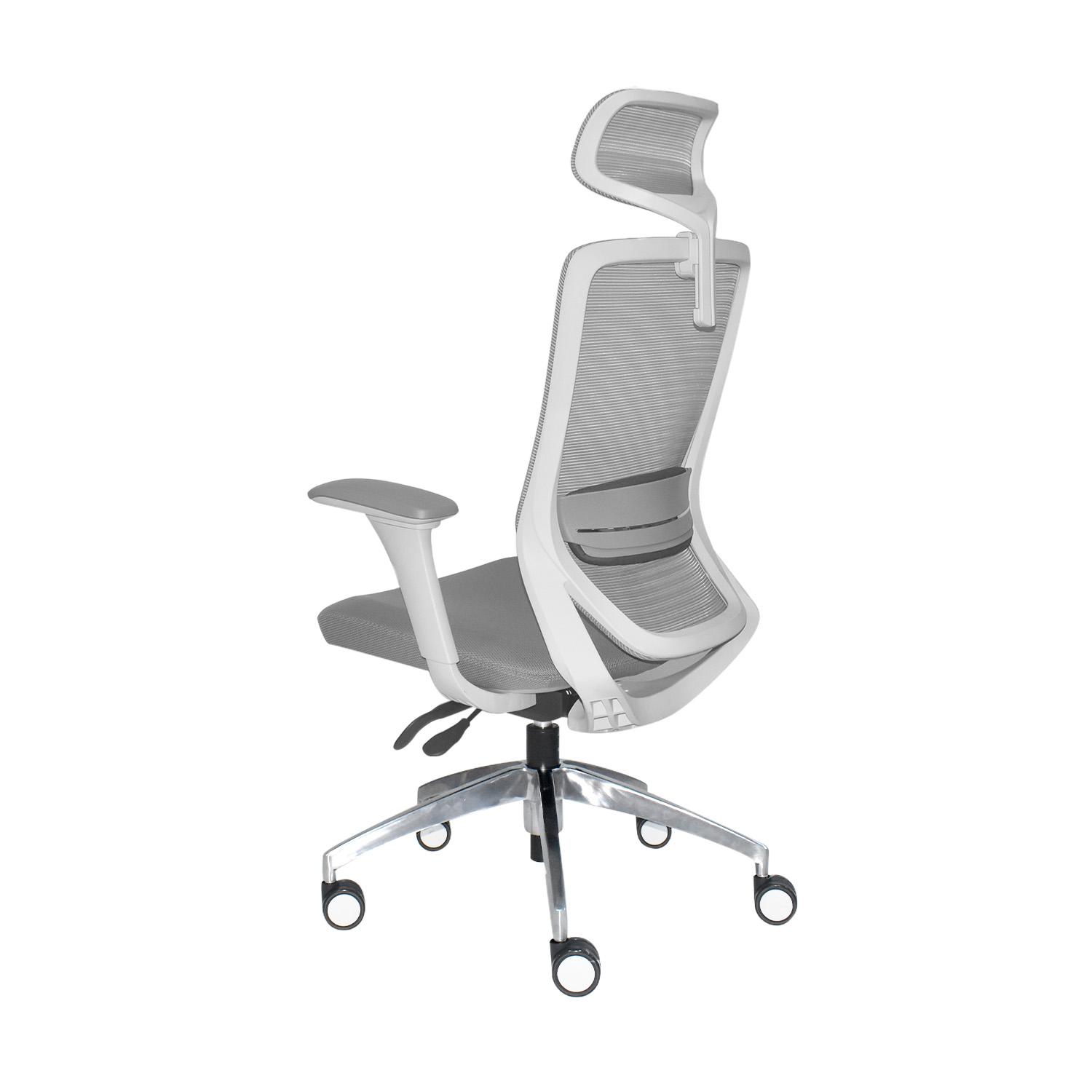 SILLA ERGONÓMICA LOOP PRESIDENTE 4D ALUMINIO GRIS OFIDEAS - 5
