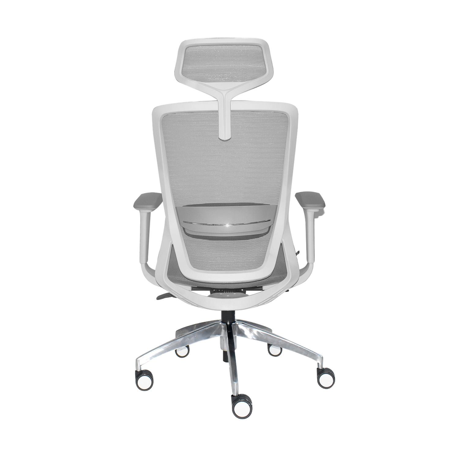 SILLA ERGONÓMICA LOOP PRESIDENTE 4D ALUMINIO GRIS OFIDEAS - 6