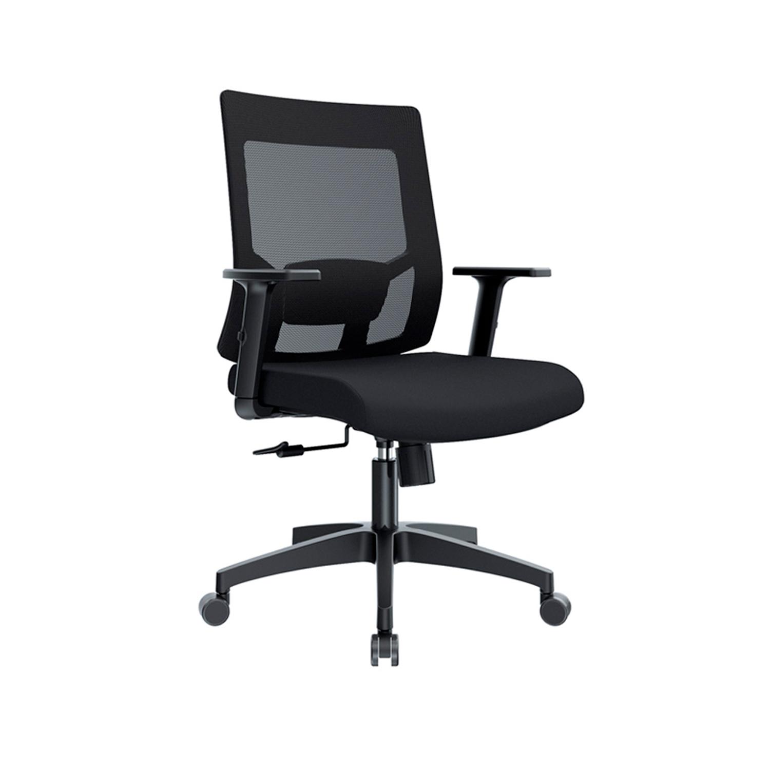 SILLA ERGONÓMICA RADIUS SYNCRO BRAZOS 1D NYLON NEGRO OFIDEAS - 1