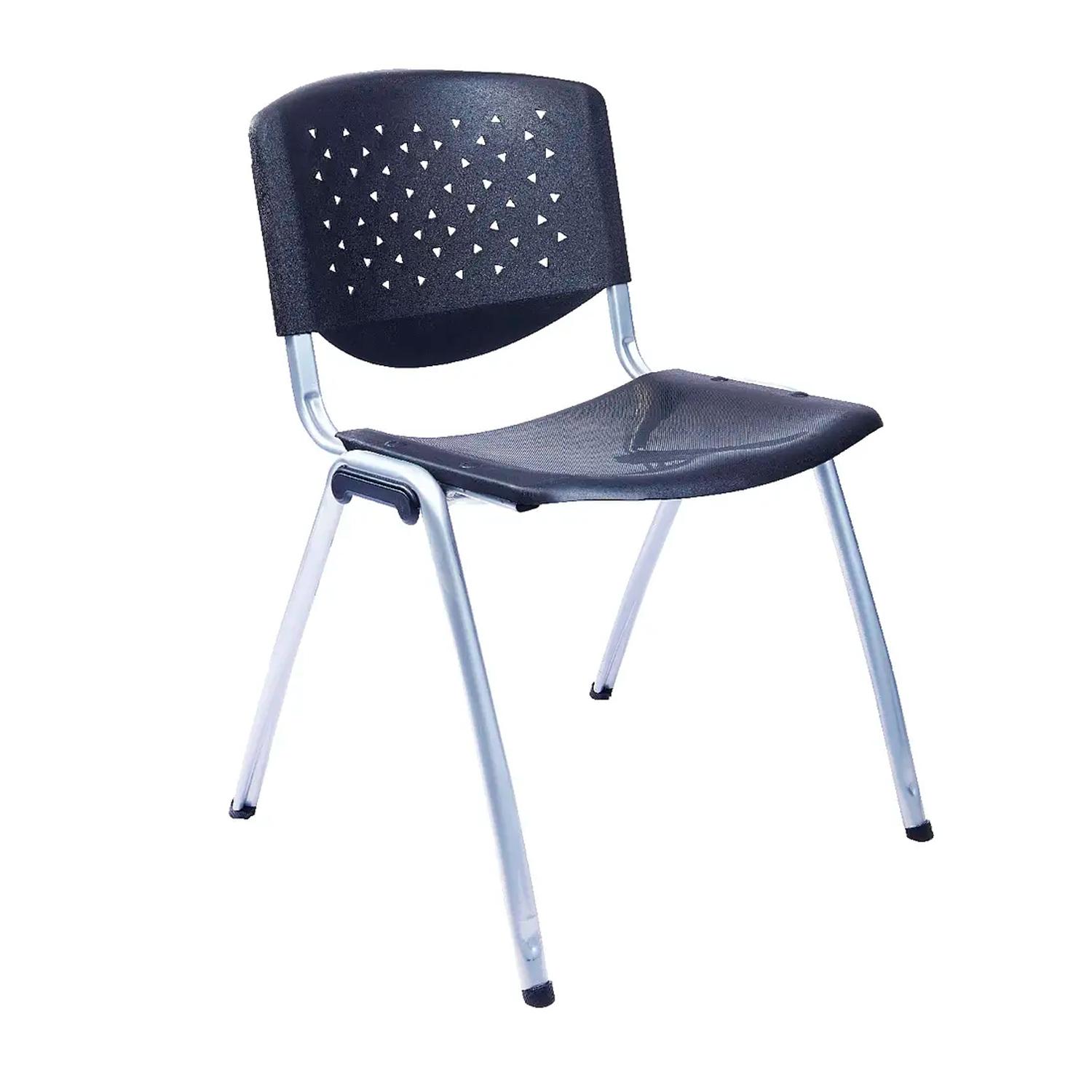 SILLA FIJA DE VISITA PRISMA EG NEGRO OFIDEAS - 1