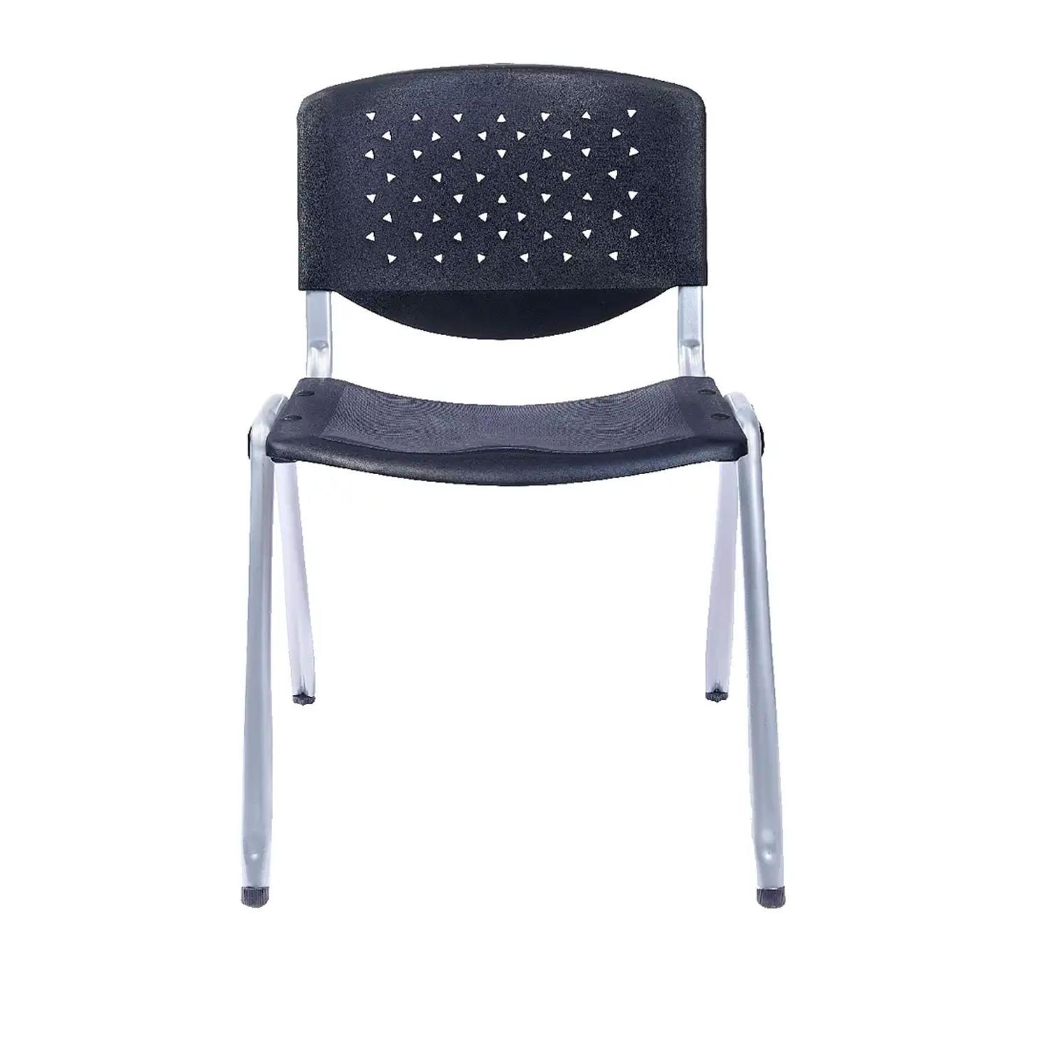 SILLA FIJA DE VISITA PRISMA EG NEGRO OFIDEAS - 2