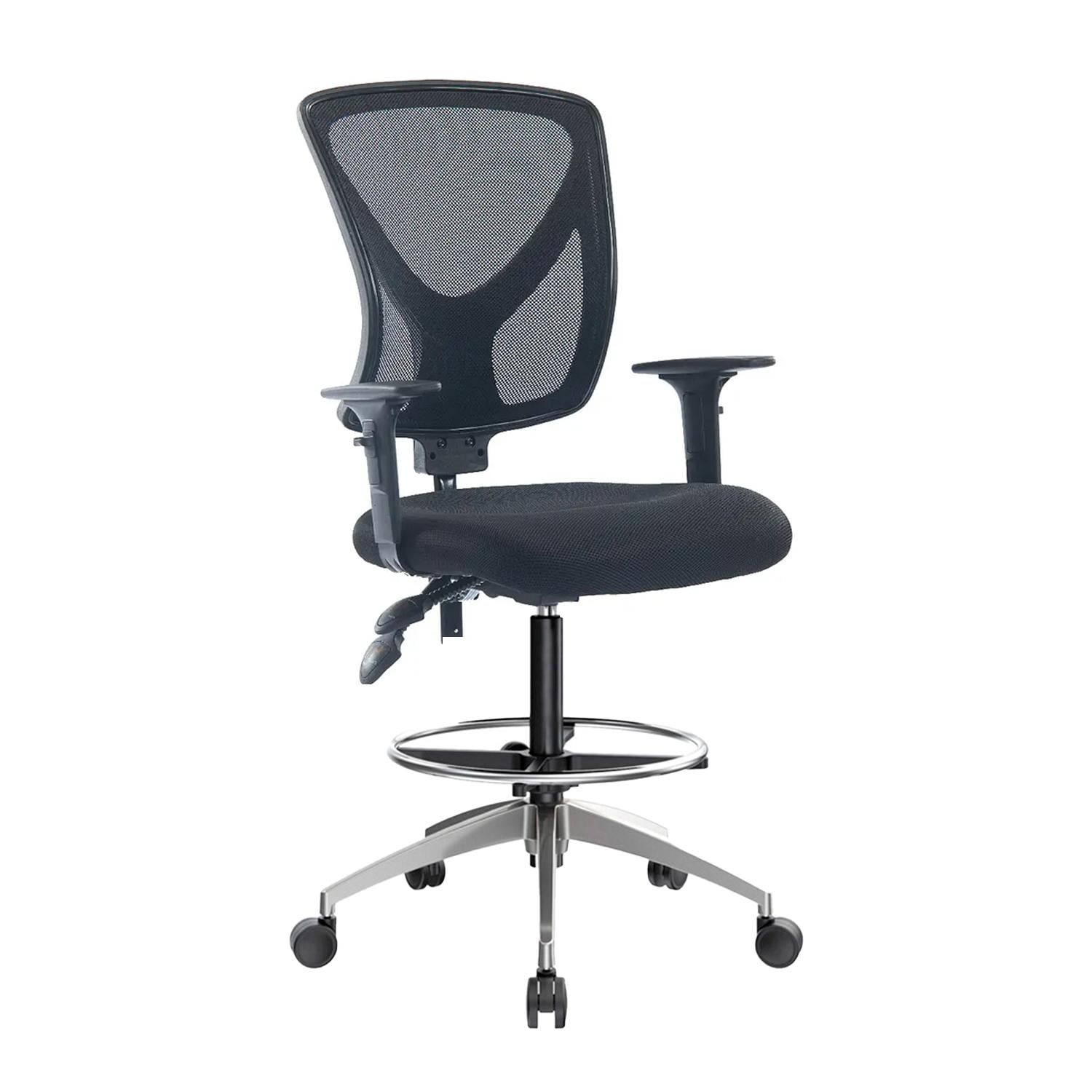 SILLA DUBAI VE CAJERO ERGONÓMICA BA AC NEGRO OFIDEAS - 1