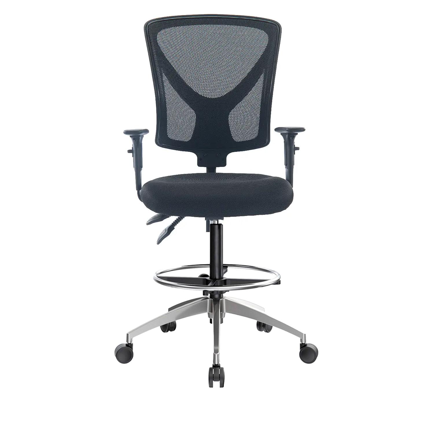 SILLA DUBAI VE CAJERO ERGONÓMICA BA AC NEGRO OFIDEAS - 2
