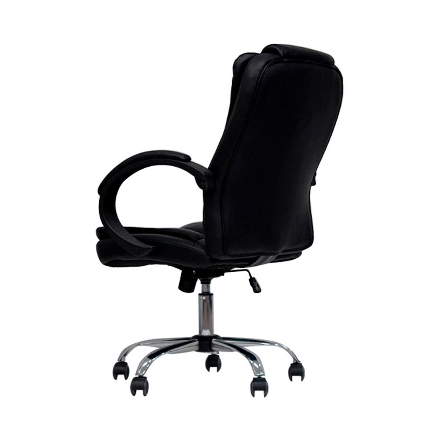 SILLA ERGONÓMICA LEXUS SG GERENTE CUERO NEGRO OFIDEAS - 4
