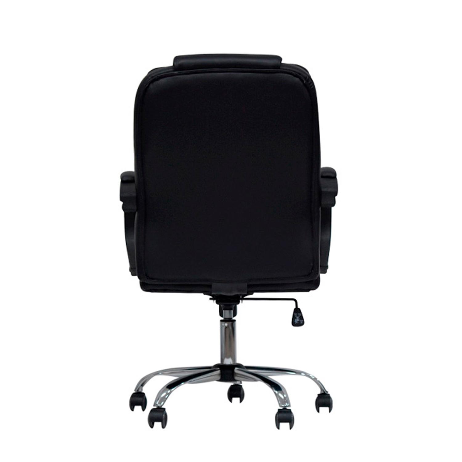 SILLA ERGONÓMICA LEXUS SG GERENTE CUERO NEGRO OFIDEAS - 5