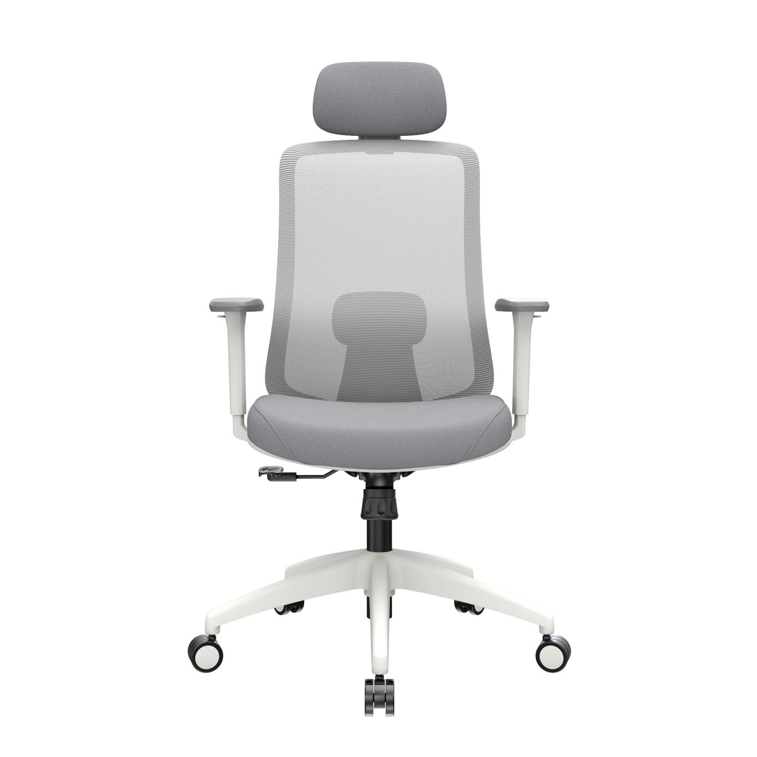 SILLA ERGONÓMICA MILANO PRESIDENTE NYLON GRIS OFIDEAS - 2