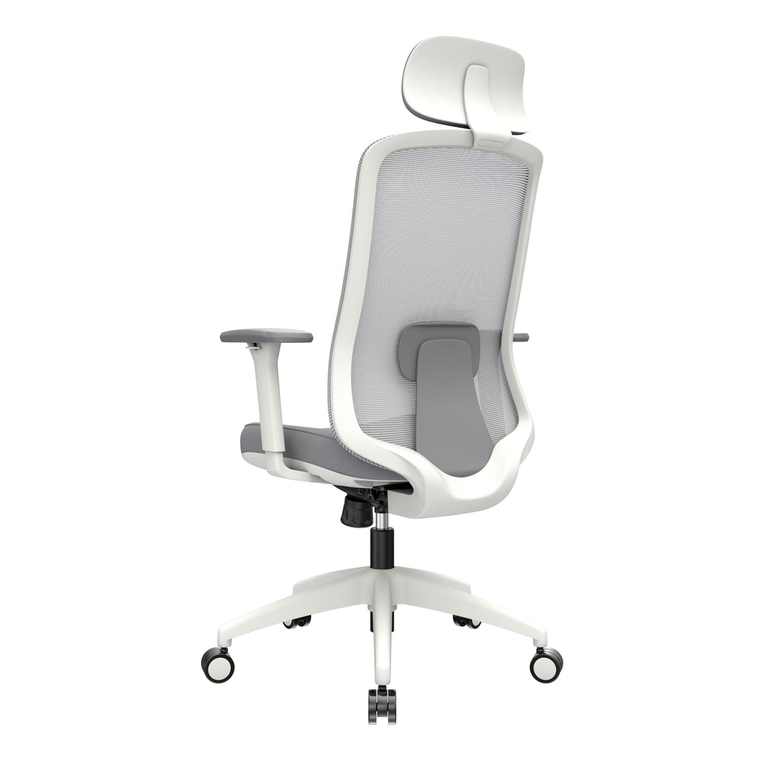 SILLA ERGONÓMICA MILANO PRESIDENTE NYLON GRIS OFIDEAS - 5