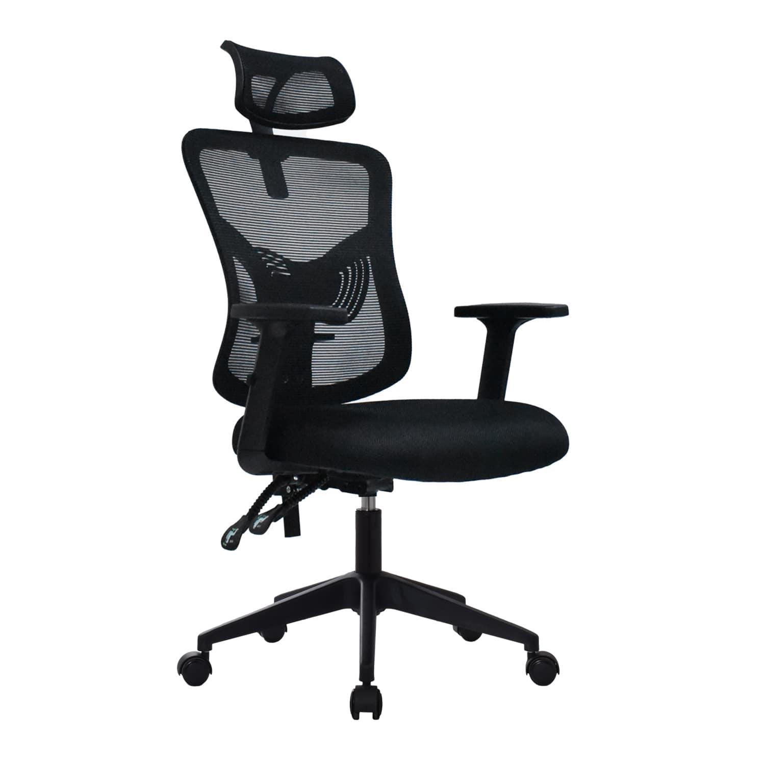 SILLA ERGONÓMICA FONE ULTRA PRESIDENTE NYLON NEGRO ML OFIDEAS - 1