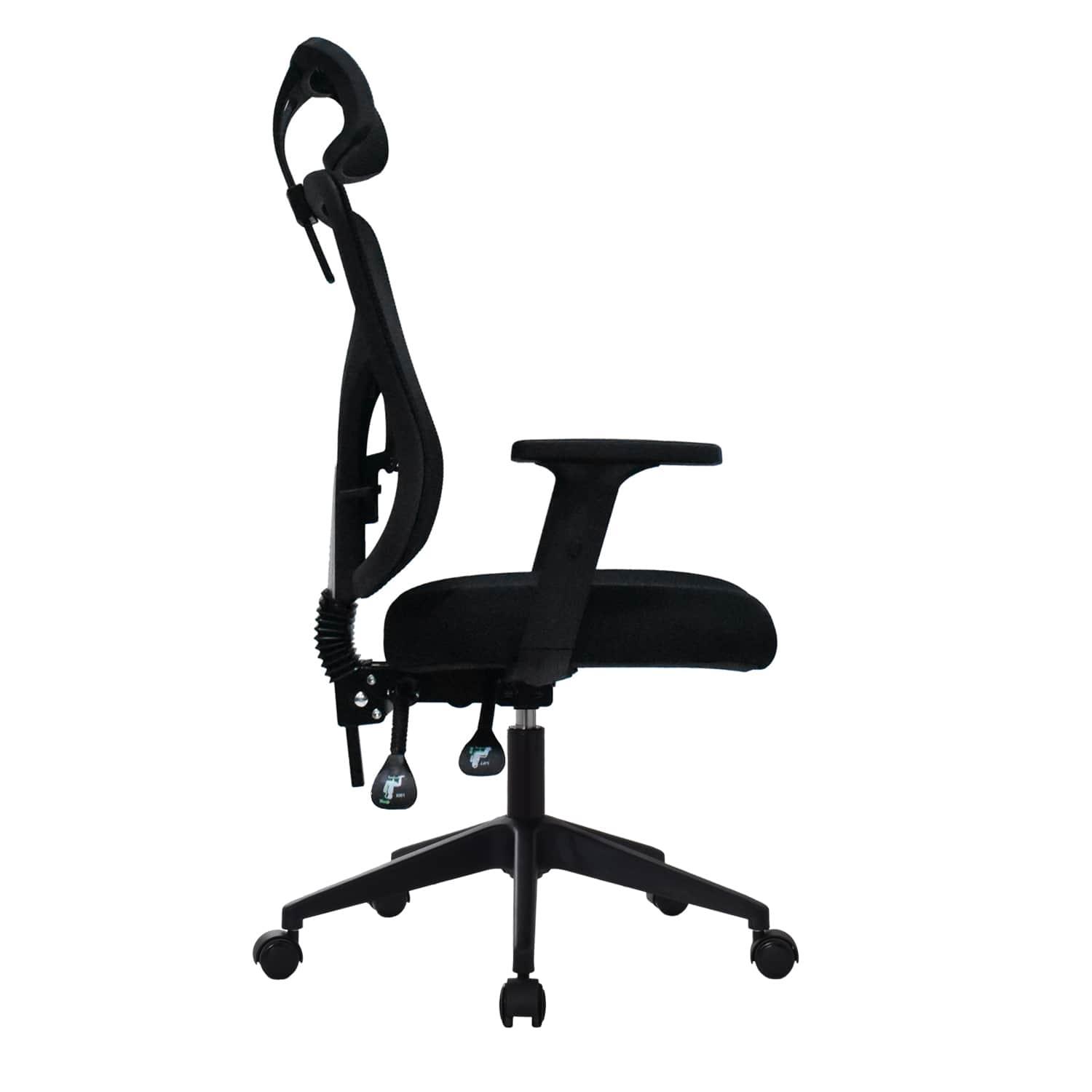 SILLA ERGONÓMICA FONE ULTRA PRESIDENTE NYLON NEGRO ML OFIDEAS - 3