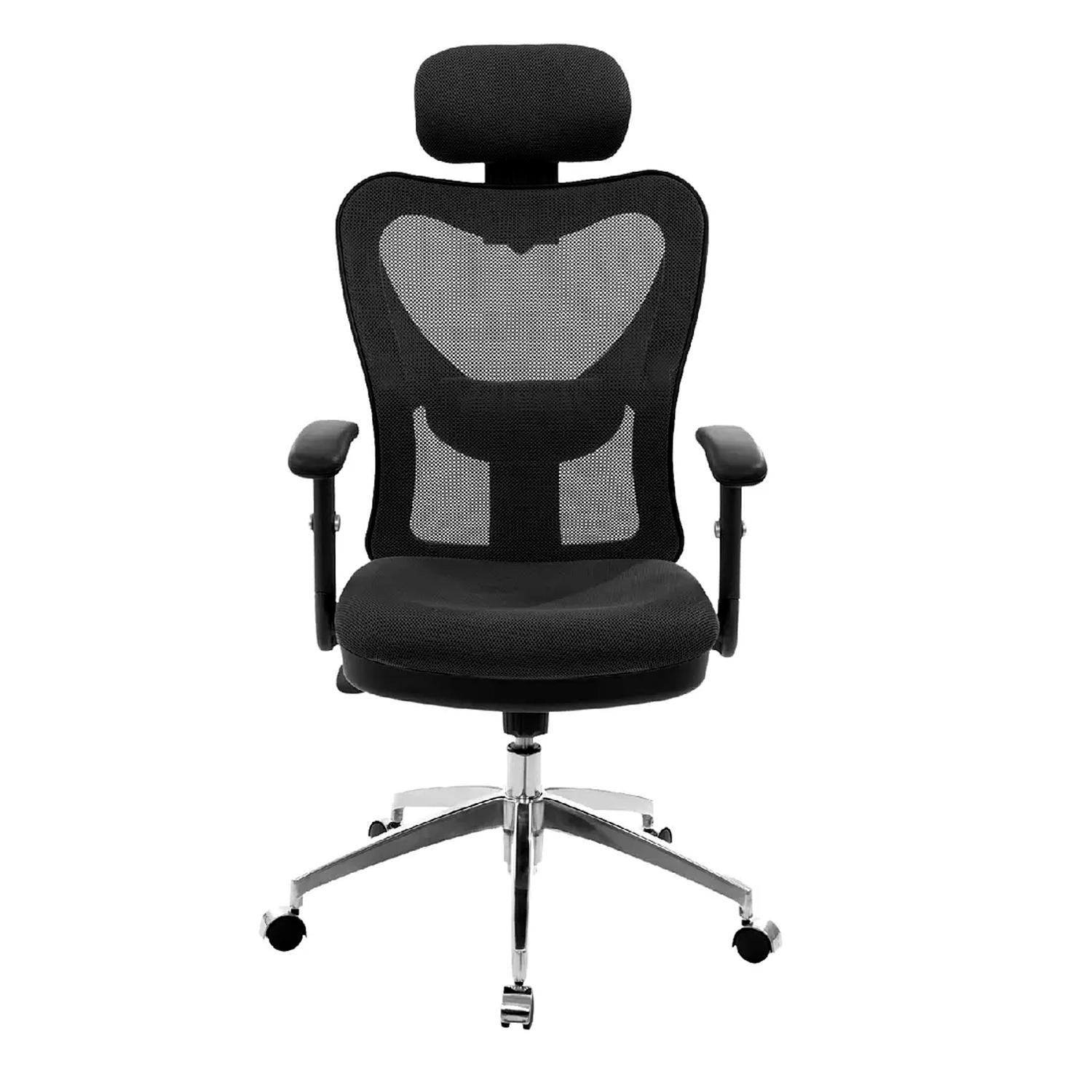 SILLA DE OFICINA ERGONÓMICA ROMA PRESIDENTE NEGRO OFIDEAS - 2