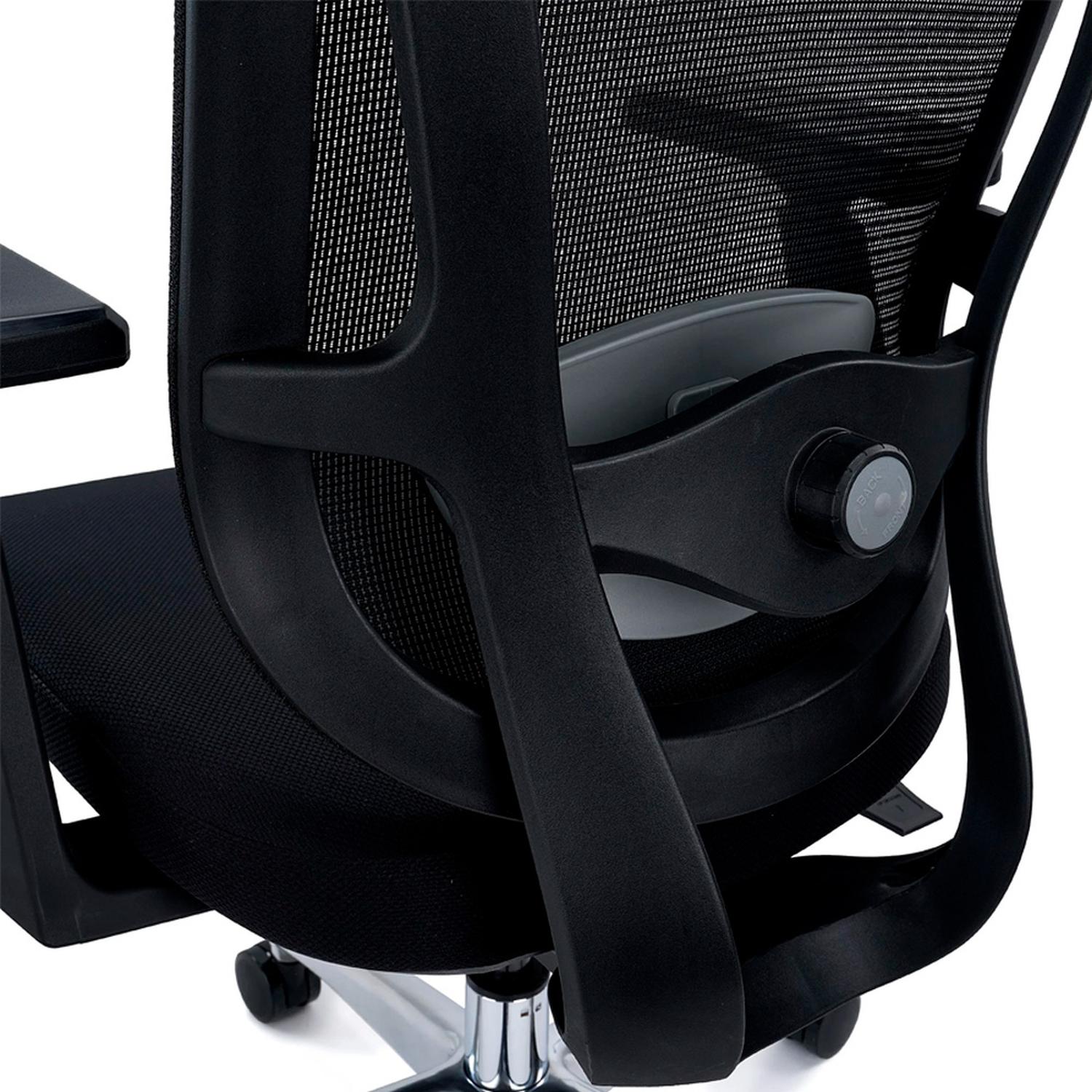 SILLA ERGONÓMICA FLORENCIA PRESIDENTE NEGRO OFIDEAS - 4