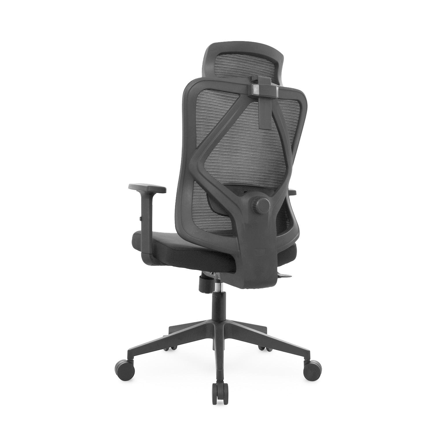 SILLA RECLINABLE PALMA TELA NEGRO OFIDEAS - 5